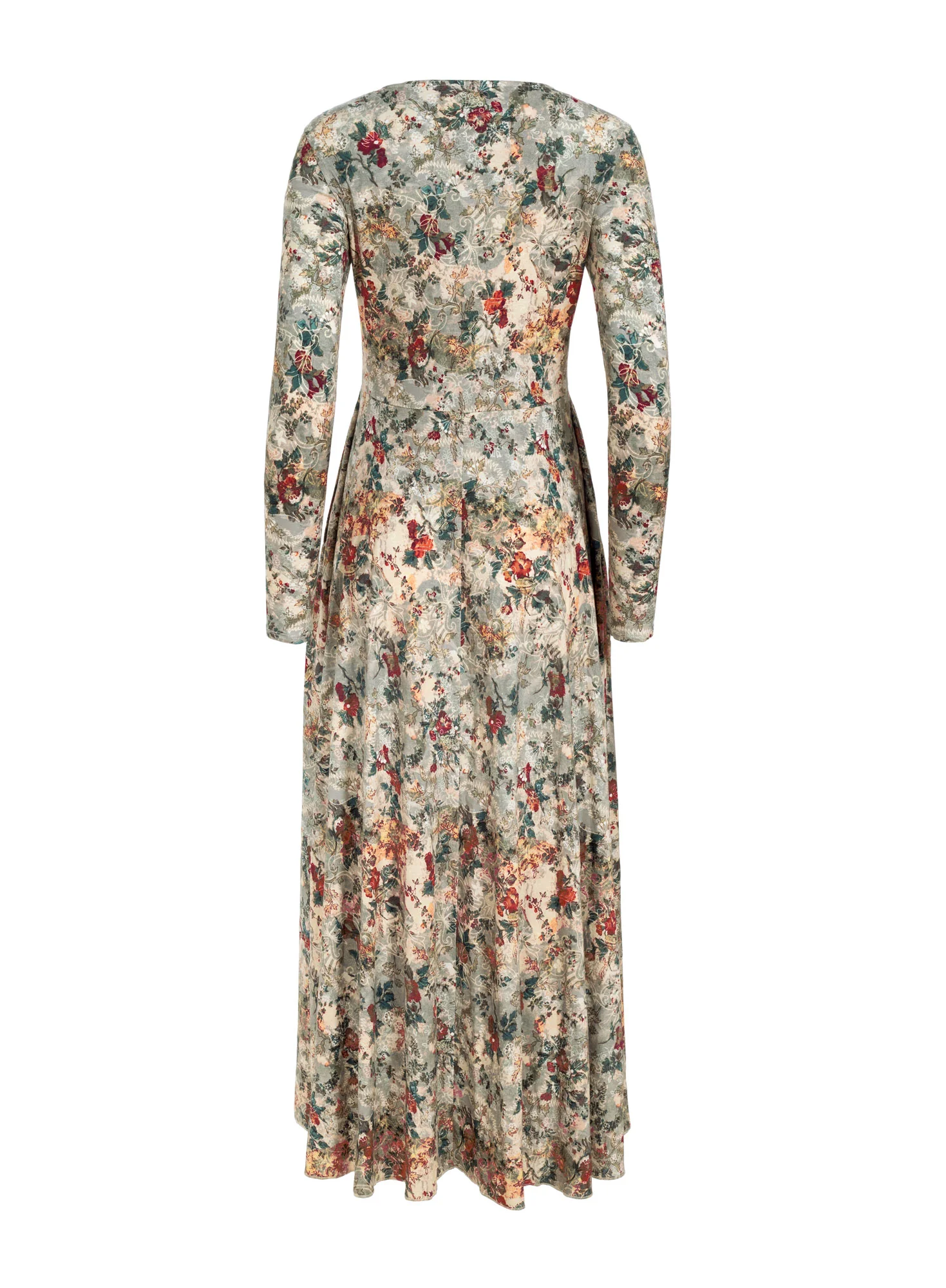 Antique Floral Dress - Image 5