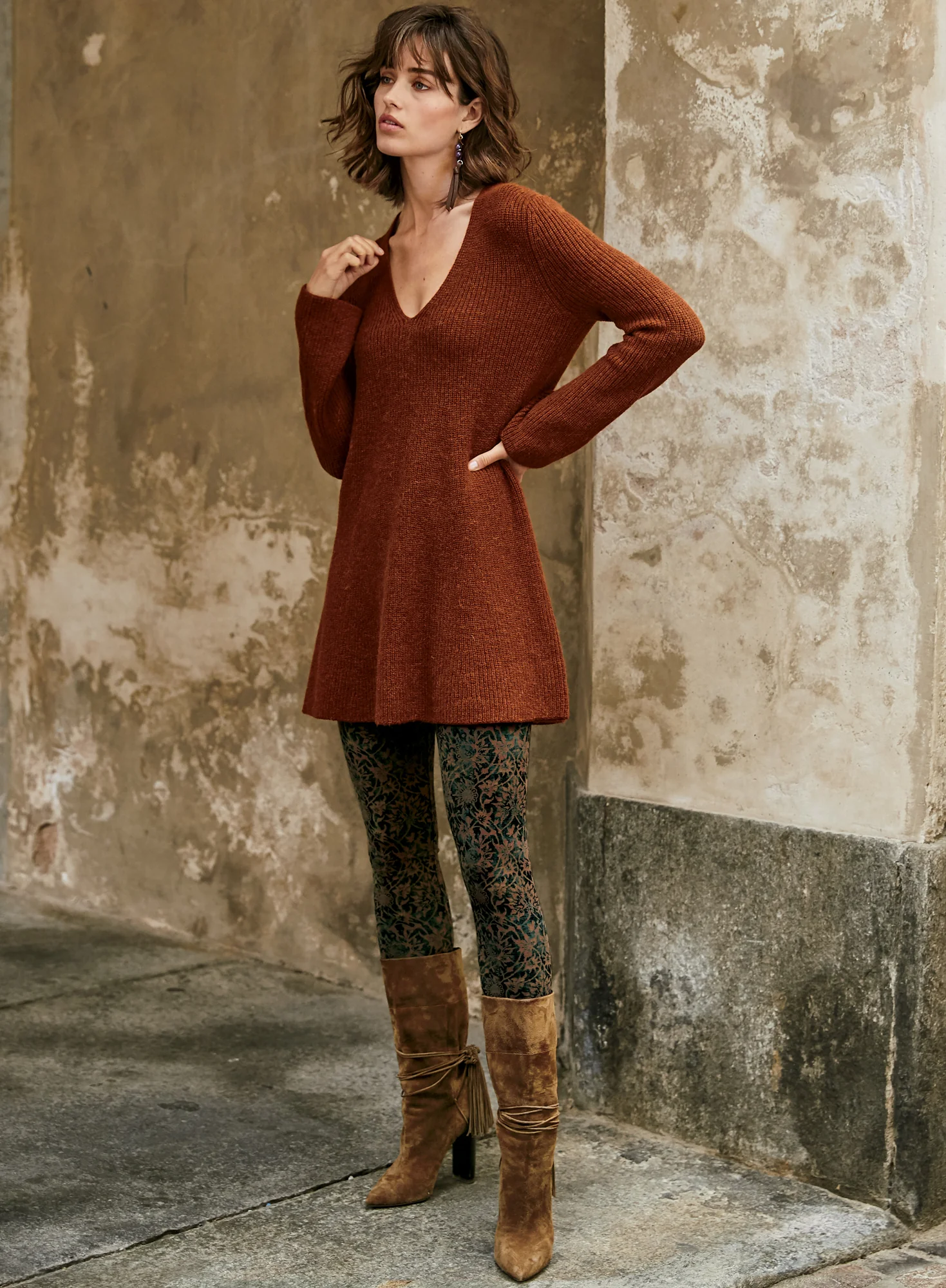 Ardabil Printed Spa Leggings