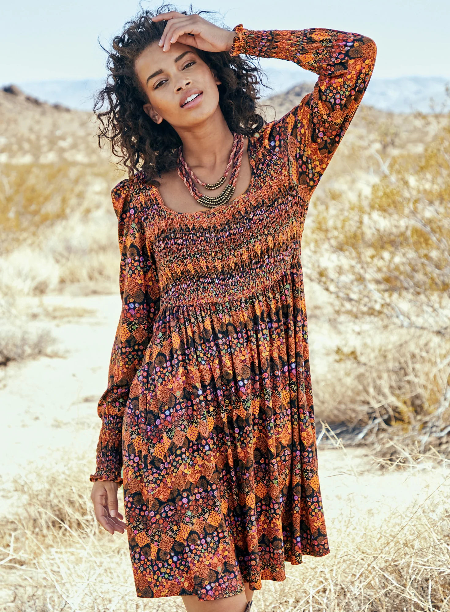 Autumn Mosaic Dress