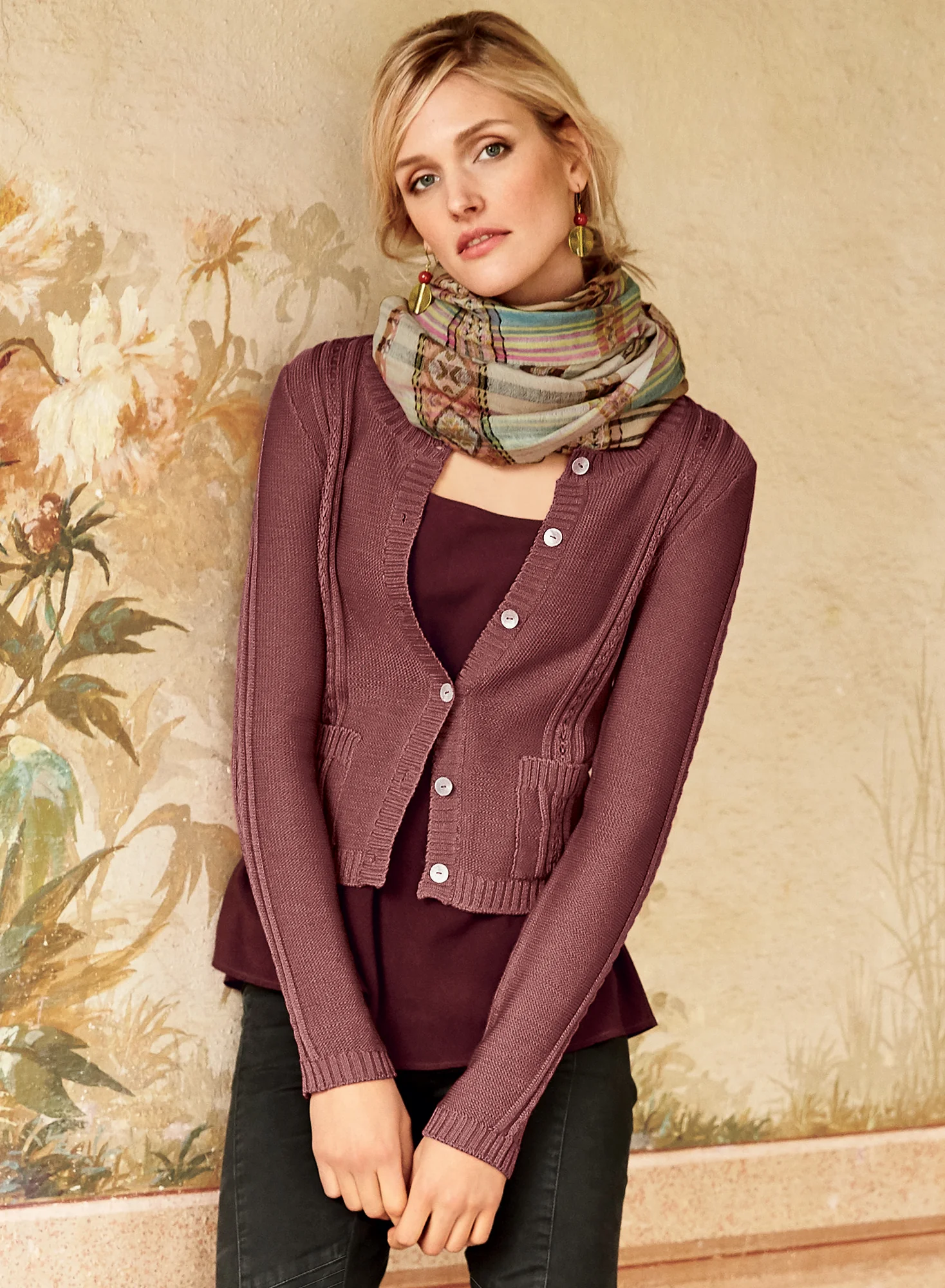 Aztec Stripe Scarf - Image 3