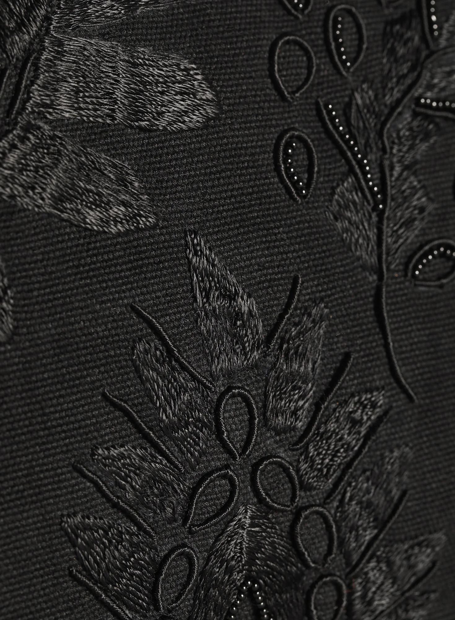 Beaded Botanical Clutch - Image 2