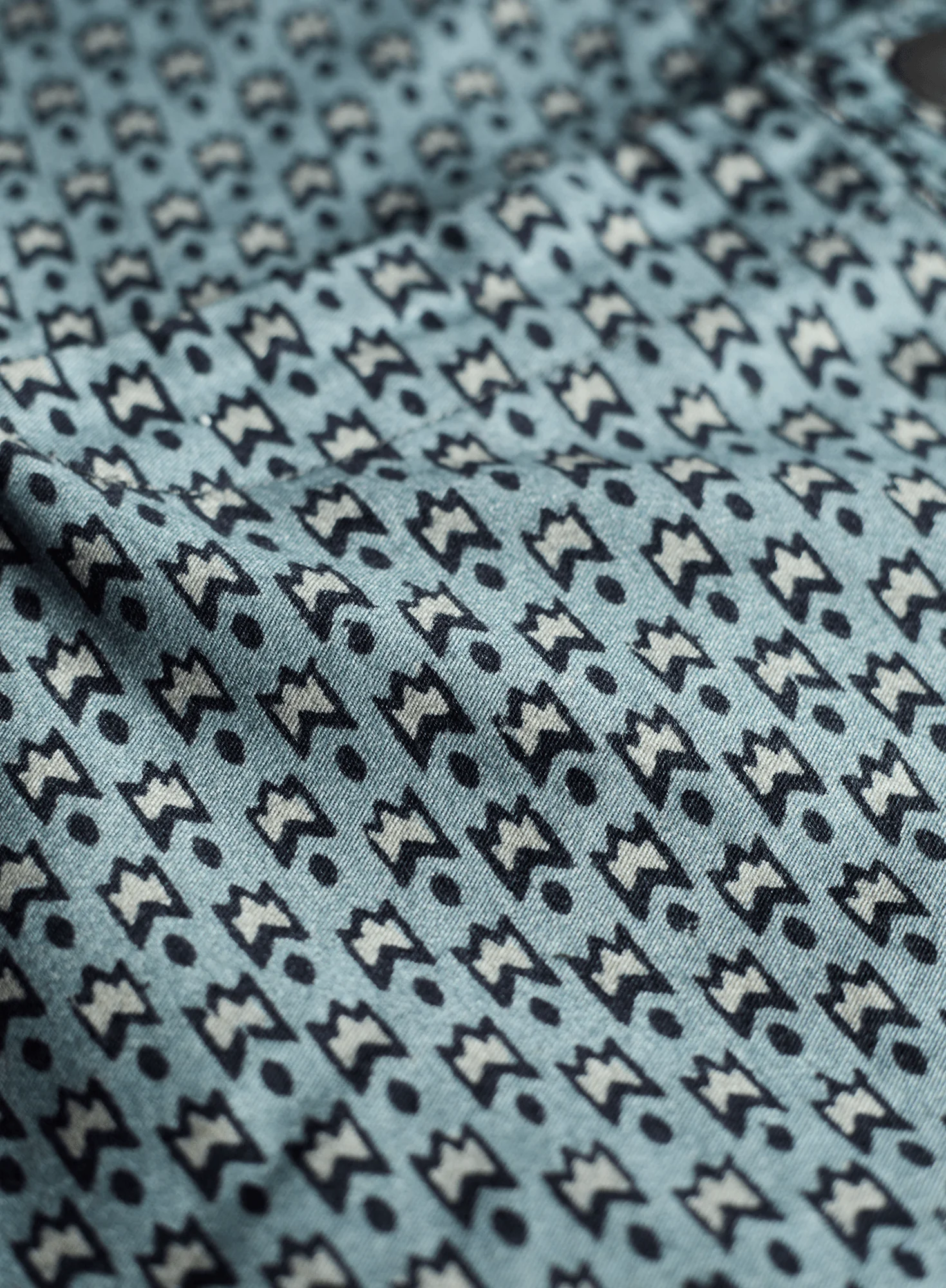 Birdseye Print Pants - Image 5