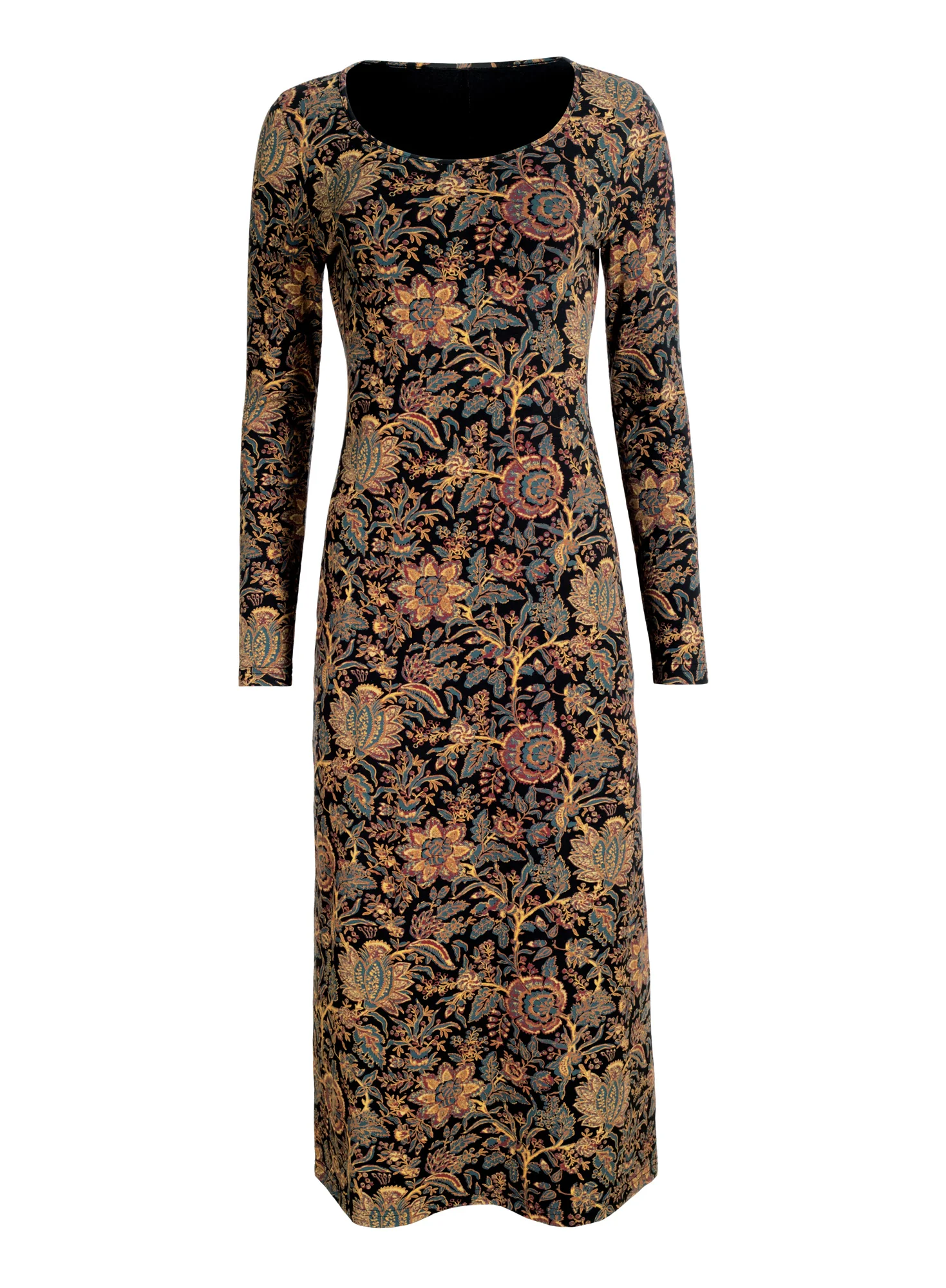 Black Calico Dress - Image 3
