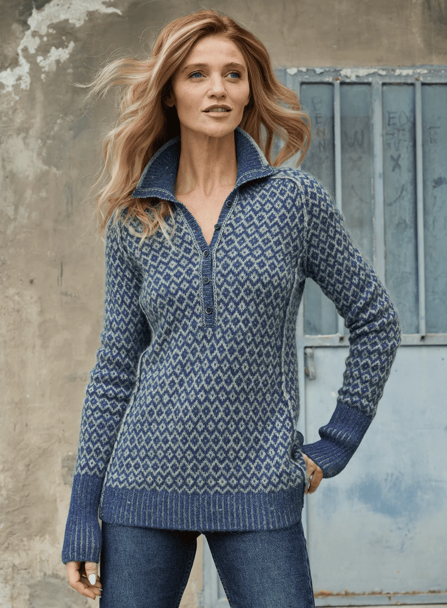 Brimfield Diamond Henley - Image 4