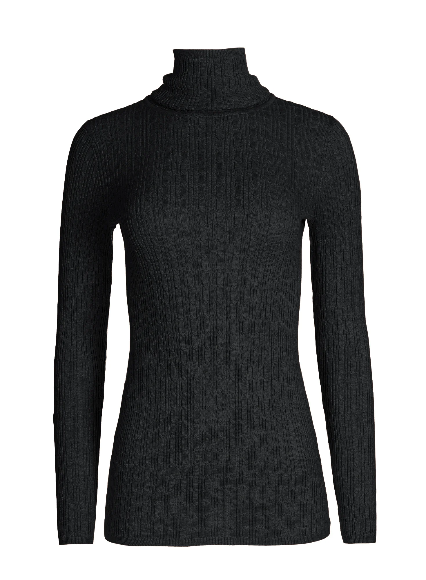 Cable Rib T-Neck