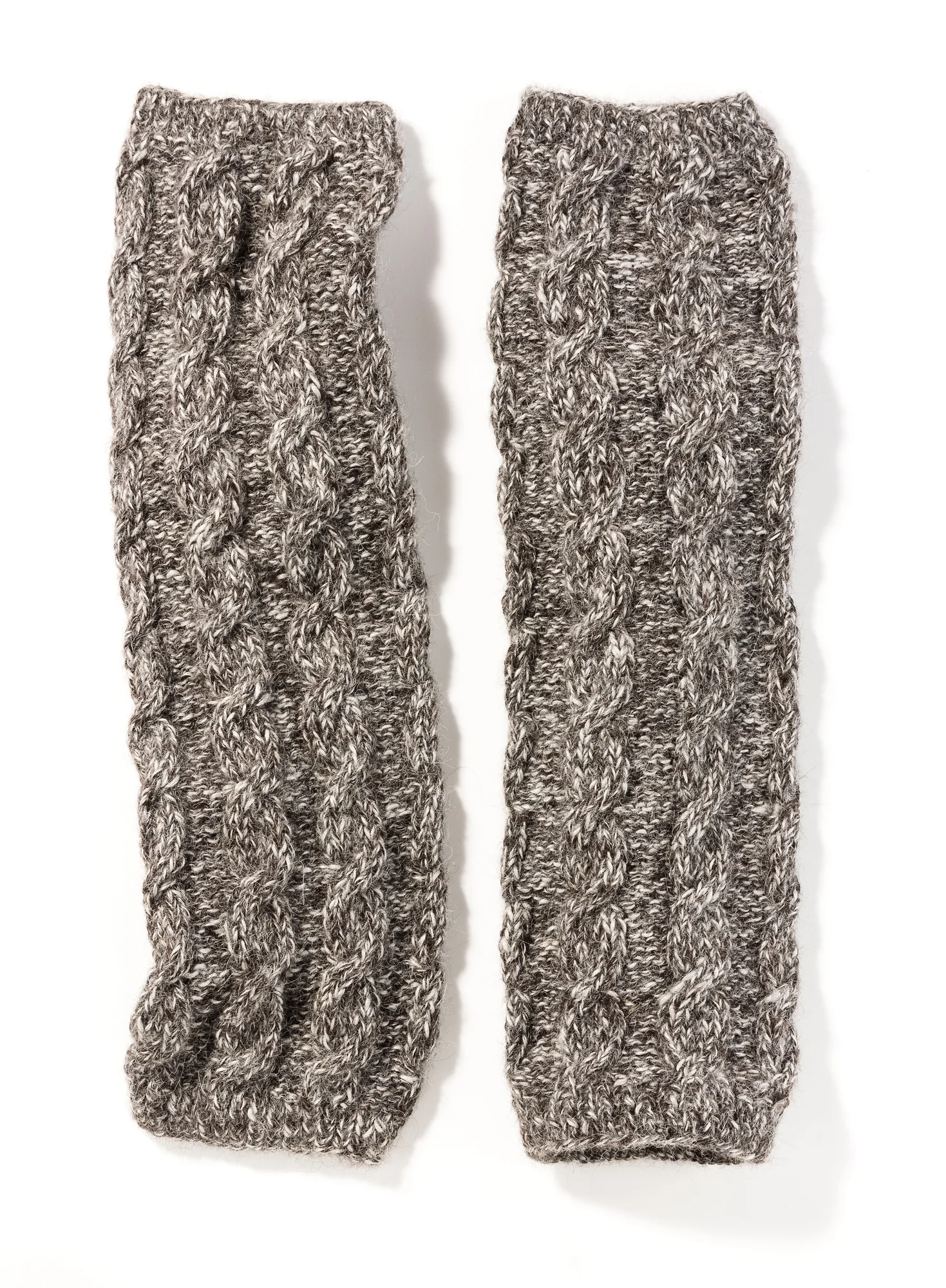 Cabled Alpaca Legwarmers