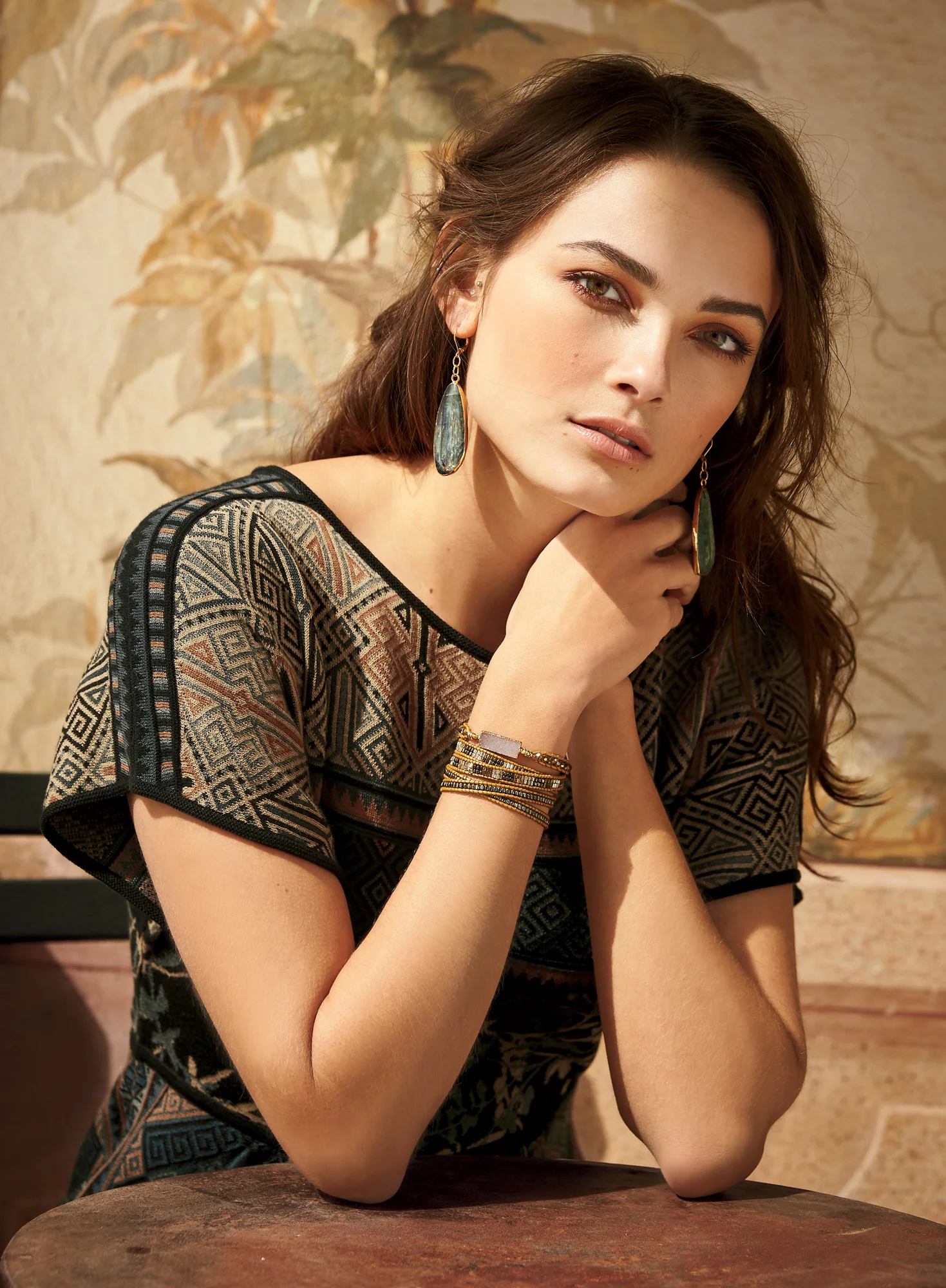 Calabasas Beaded Wrap Bracelet - Image 3