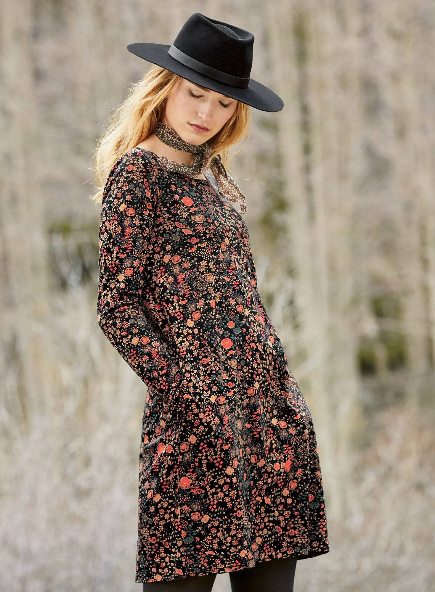 Canton Rose Dress