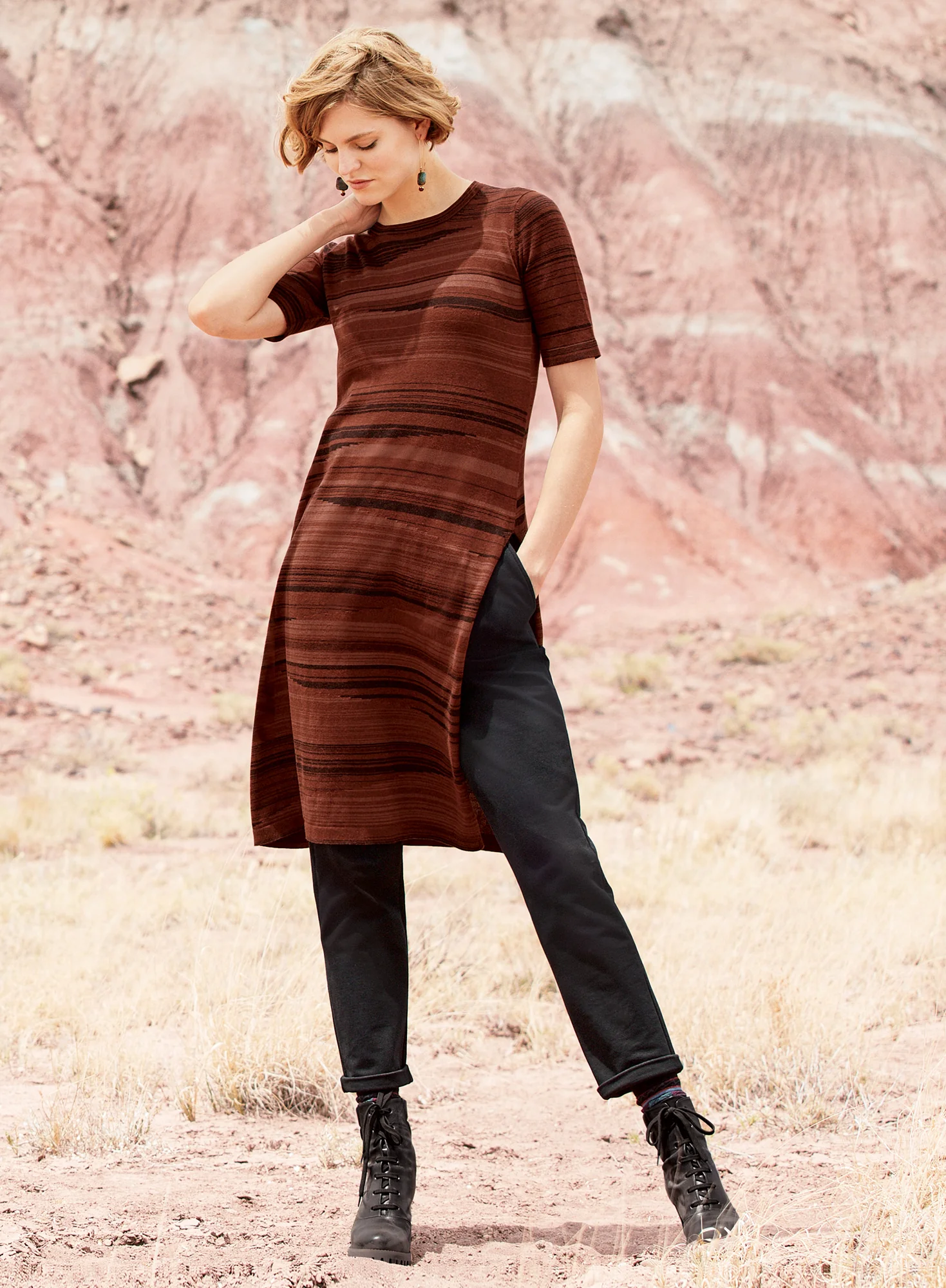 Canyon Stripe Tunic