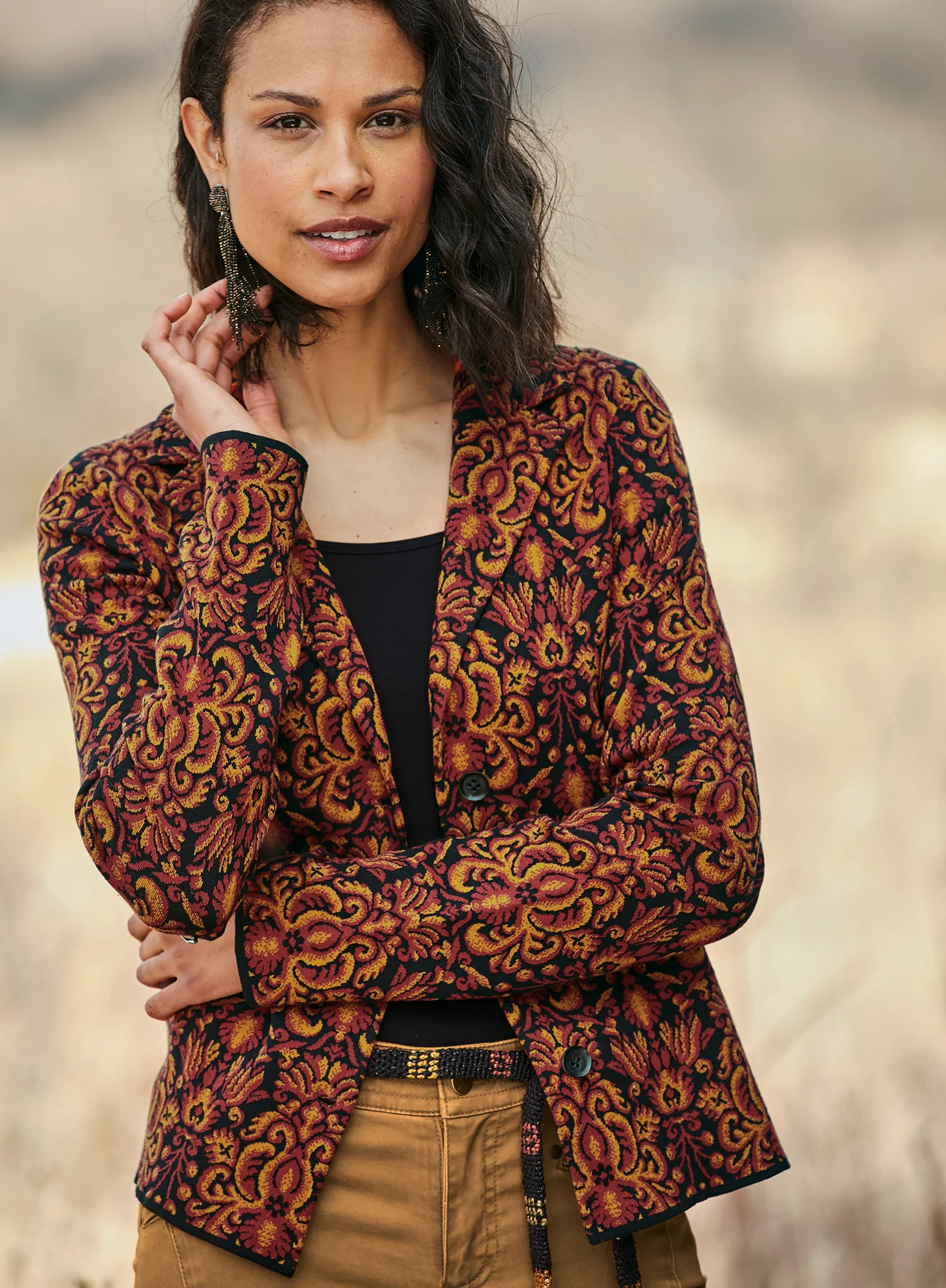 Castello Knit Jacket - Image 5