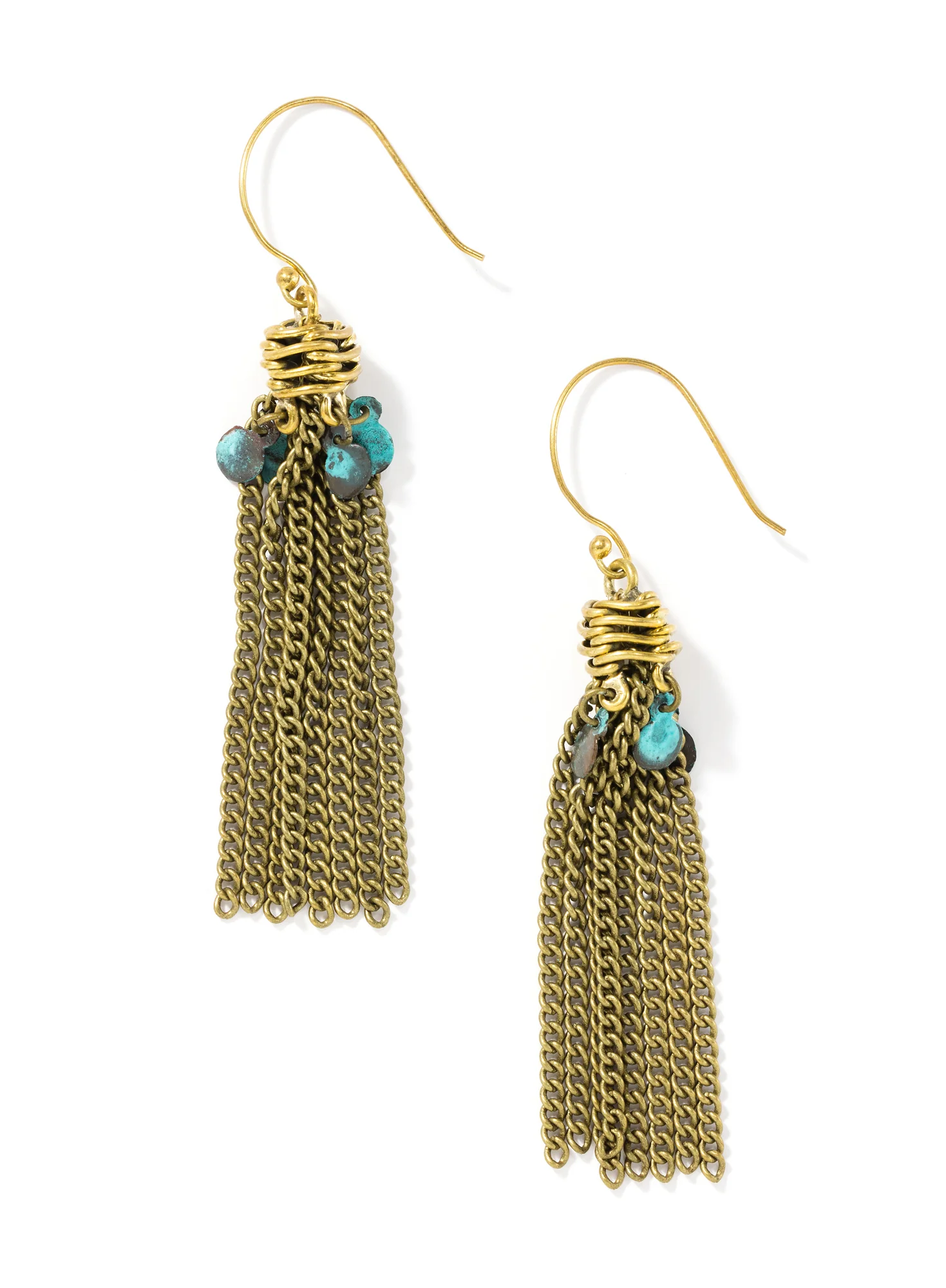 Chain Tassel Earrings