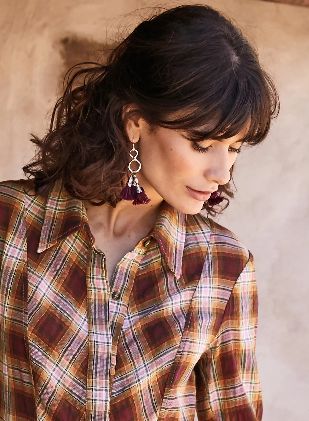 Chandelier Tassel Earrings - Image 2