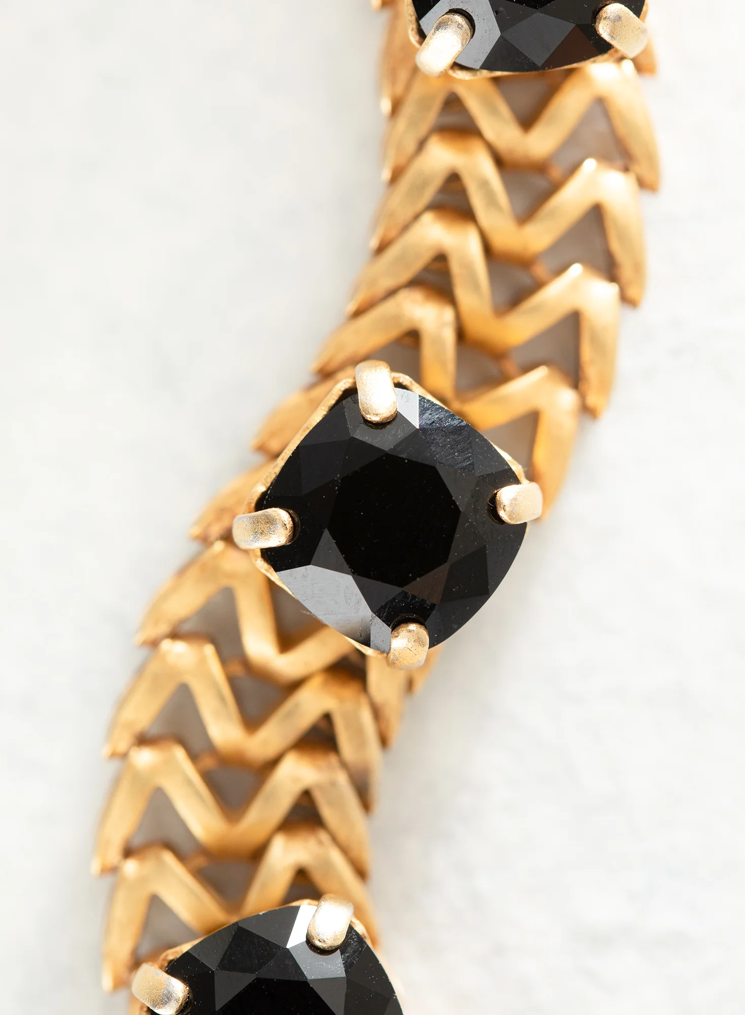 Chevron Chain Bracelet - Image 2