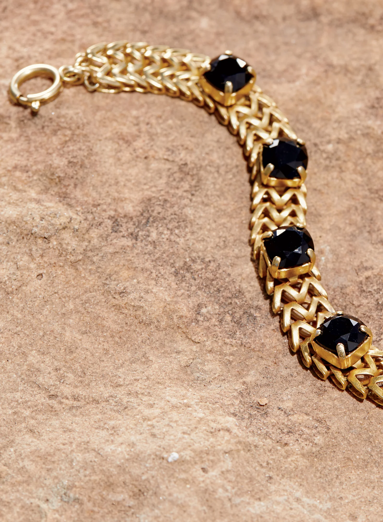 Chevron Chain Bracelet - Image 3