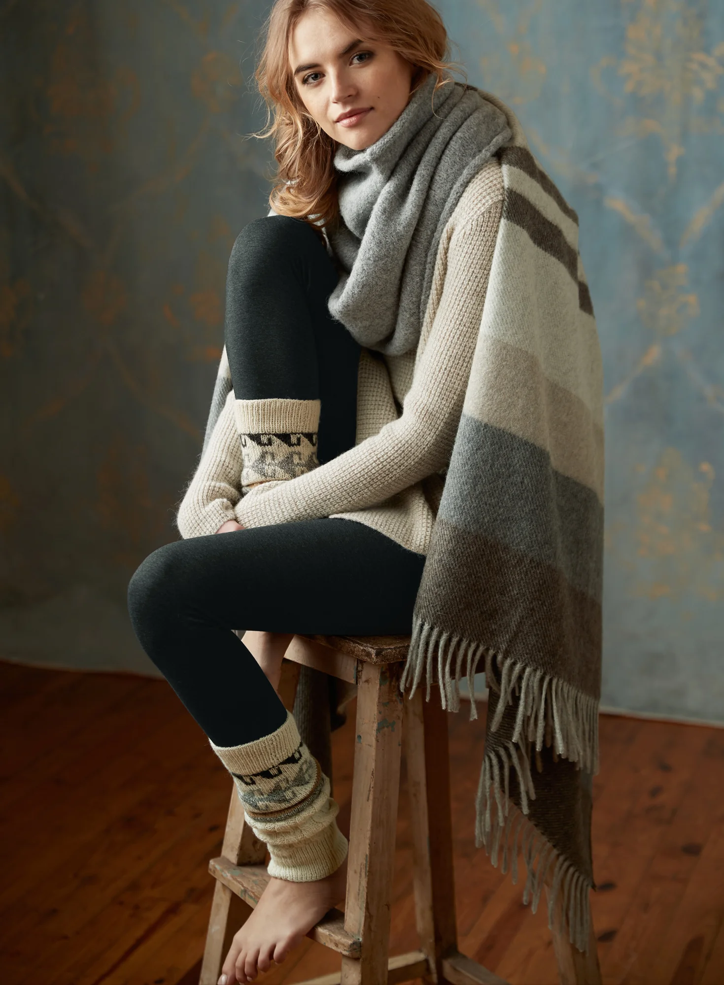 Chilca Striped Blanket - Image 4