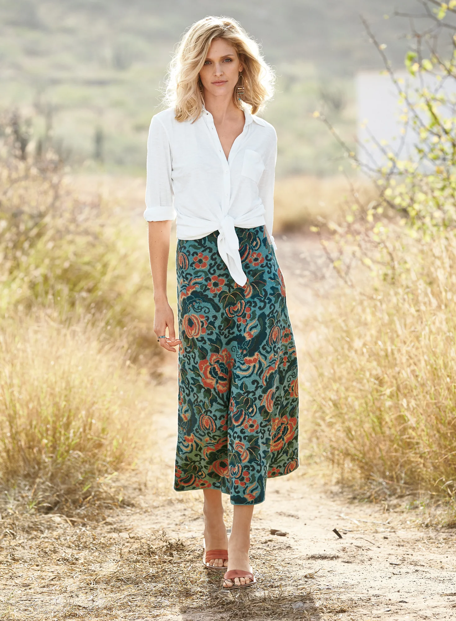 China Blossom Skirt