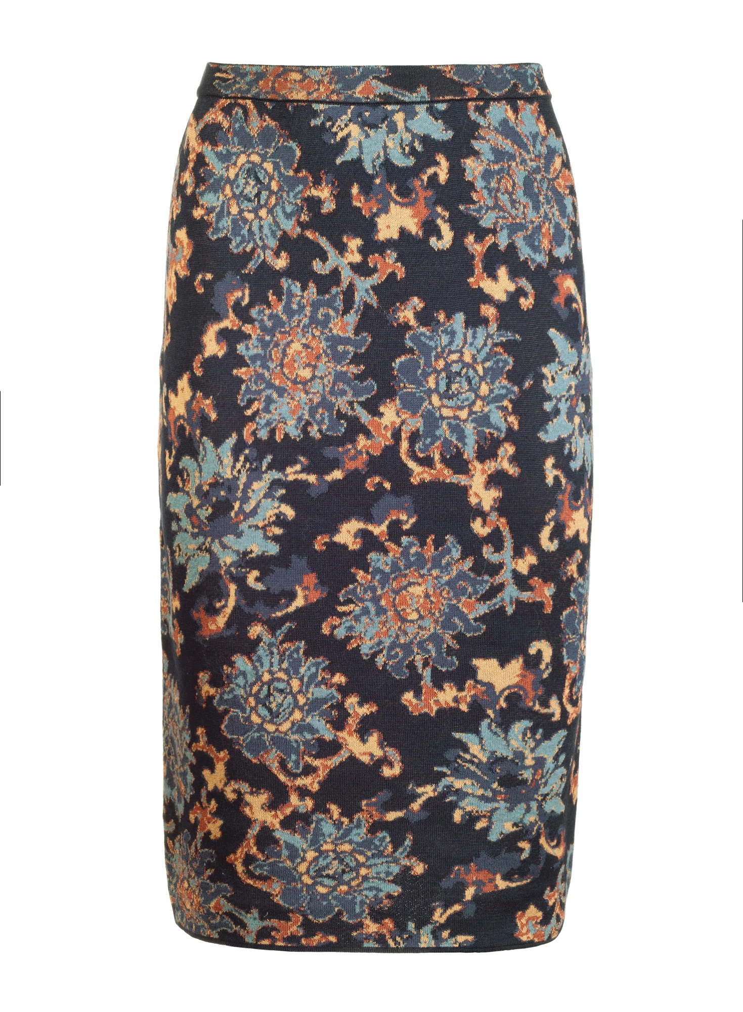 Chinese Floral Pencil Skirt - Image 2