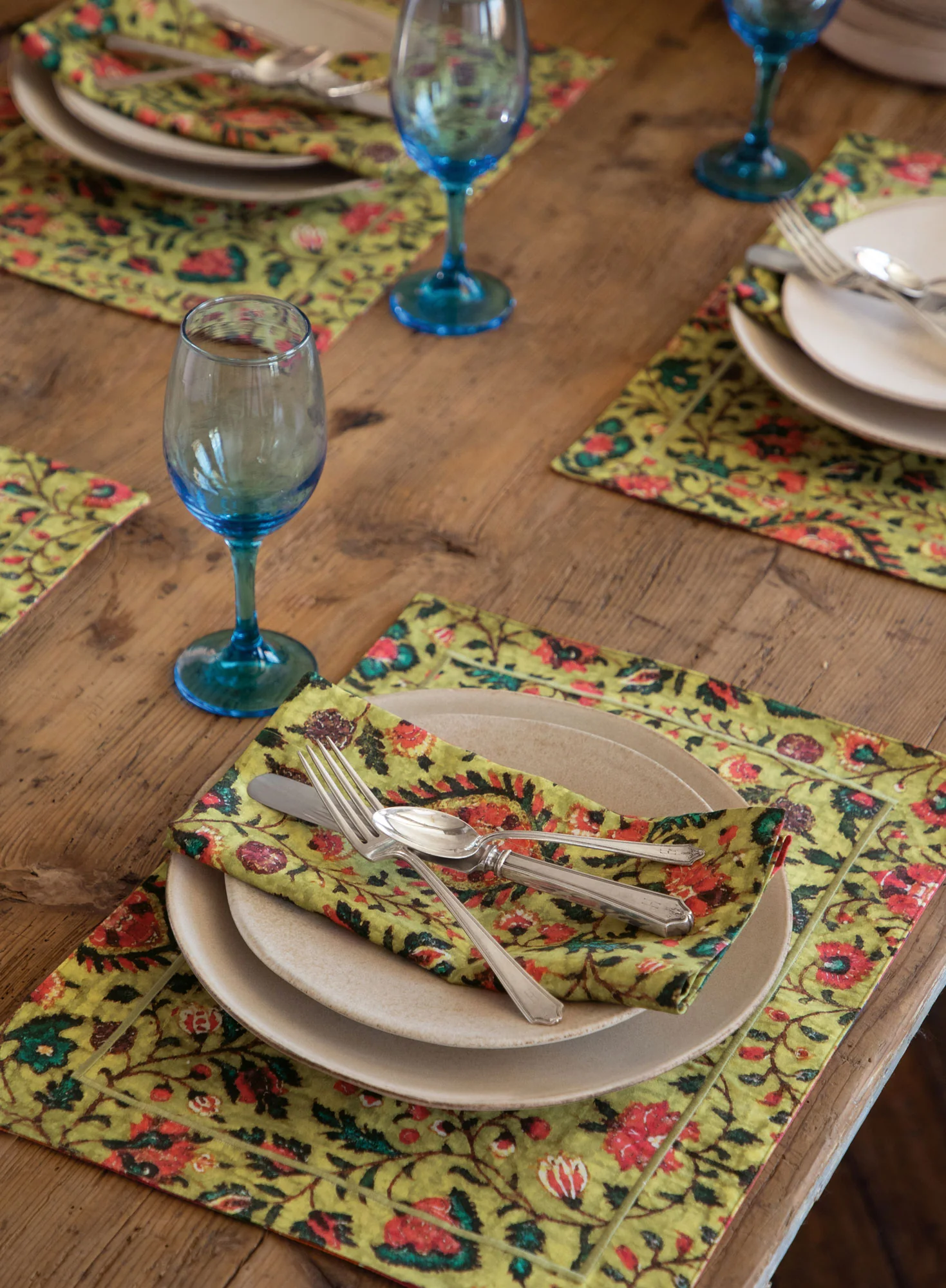 Chintz Napkins, Set Of Four - Image 2