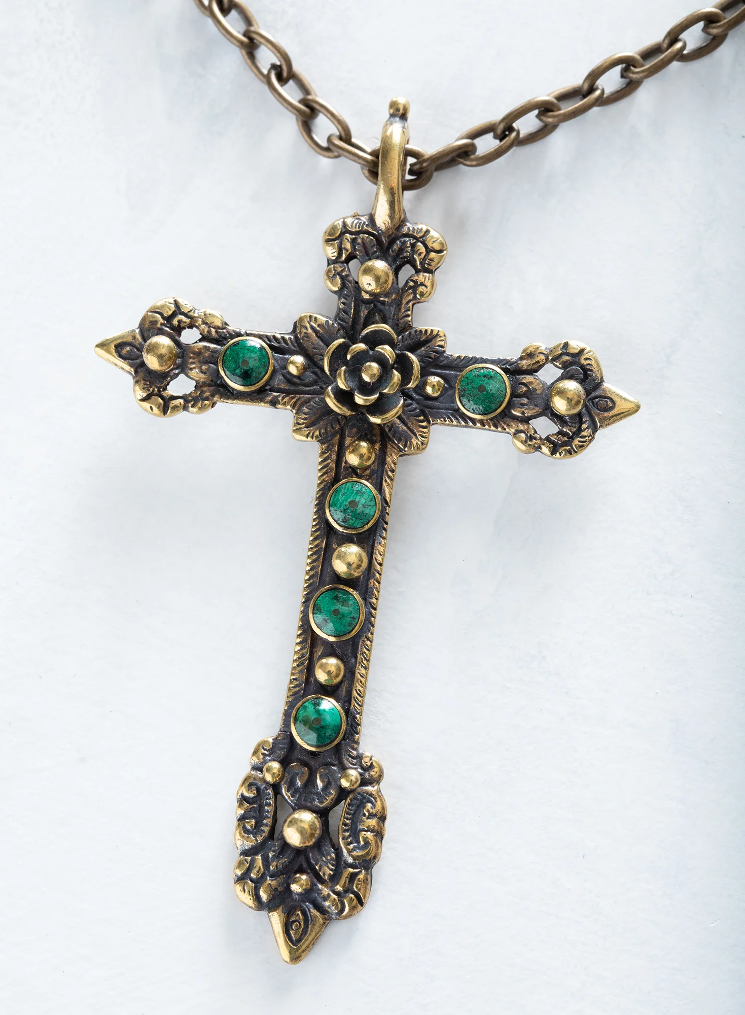 Cruz De La Rosa Necklace - Image 2