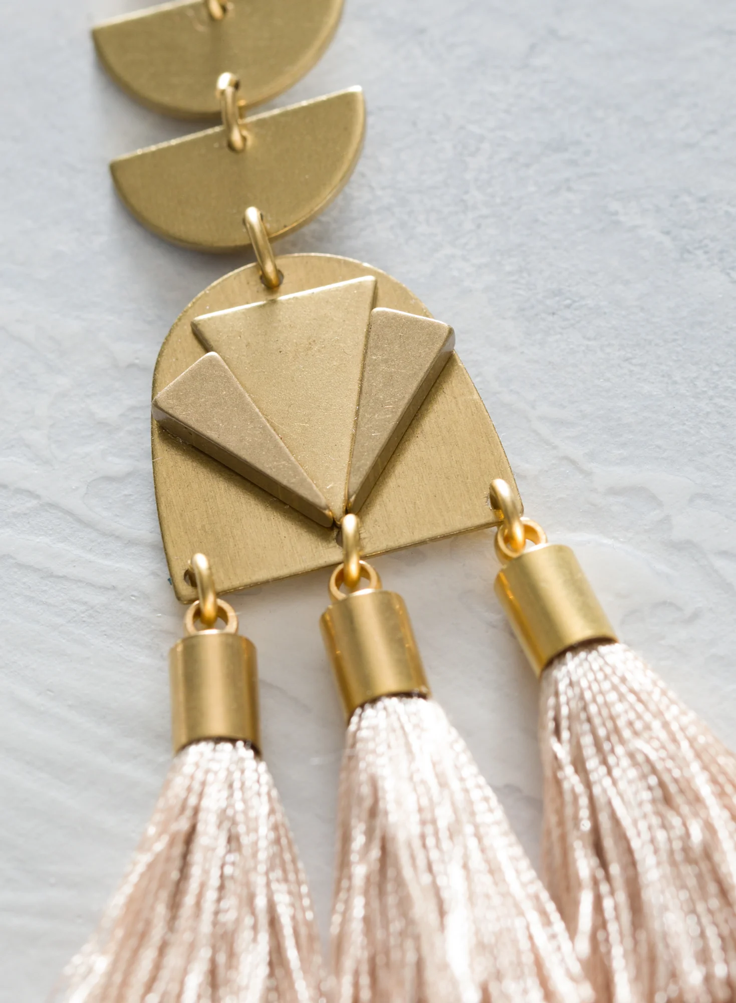 Deco Tassel Earrings - Image 2