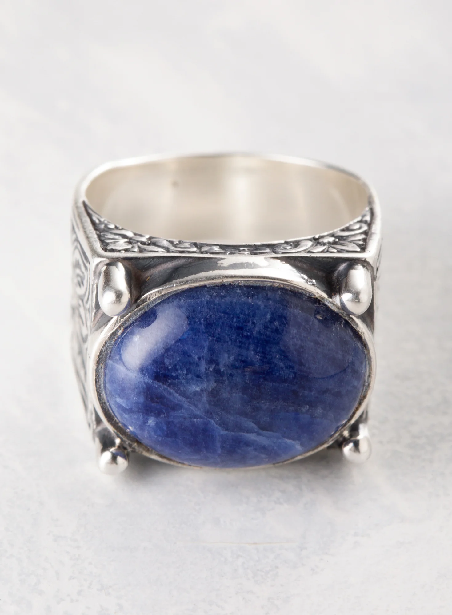 Deep Ocean Cocktail Ring - Image 2