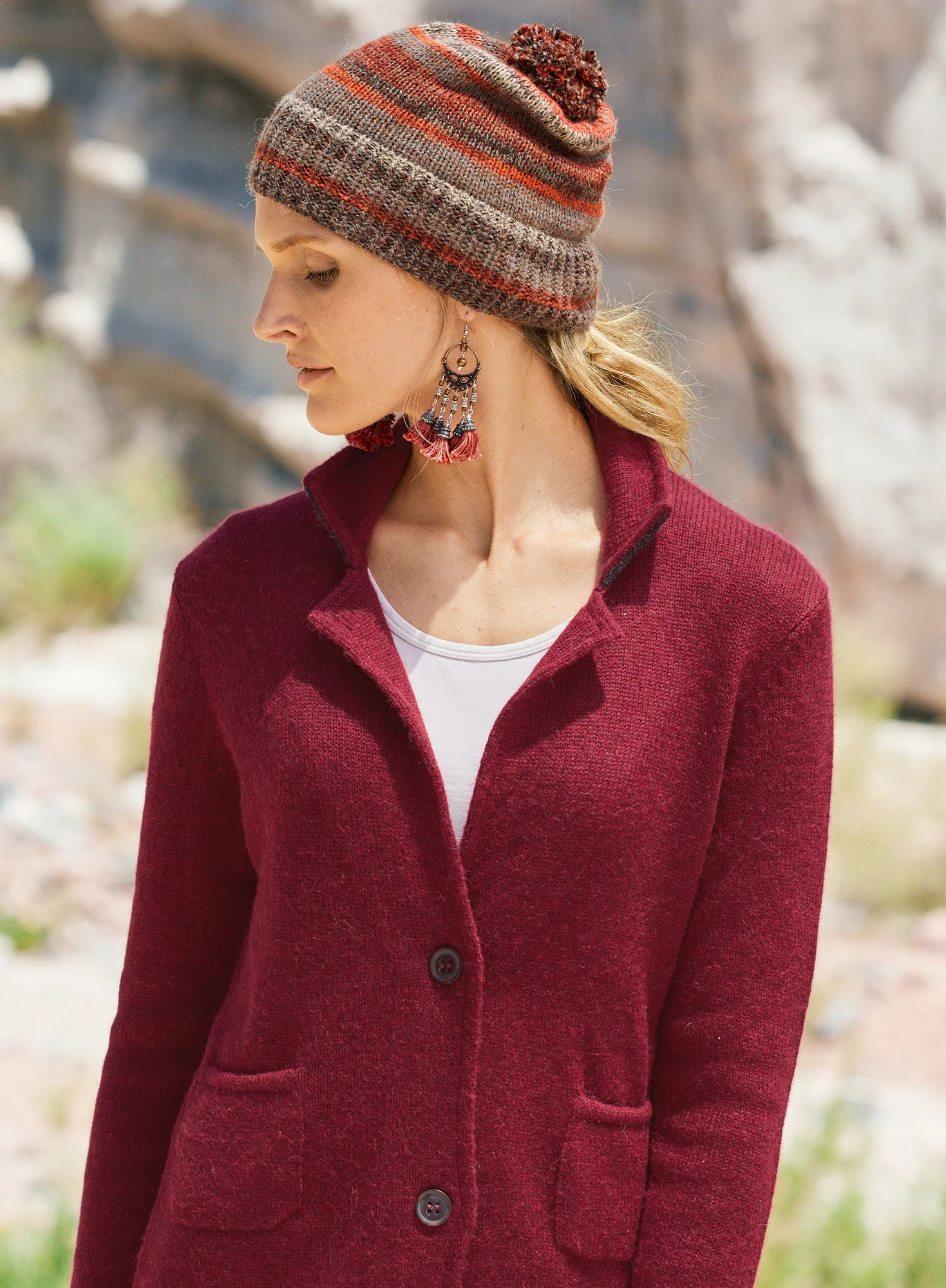 Desert Stripe Hat - Image 4