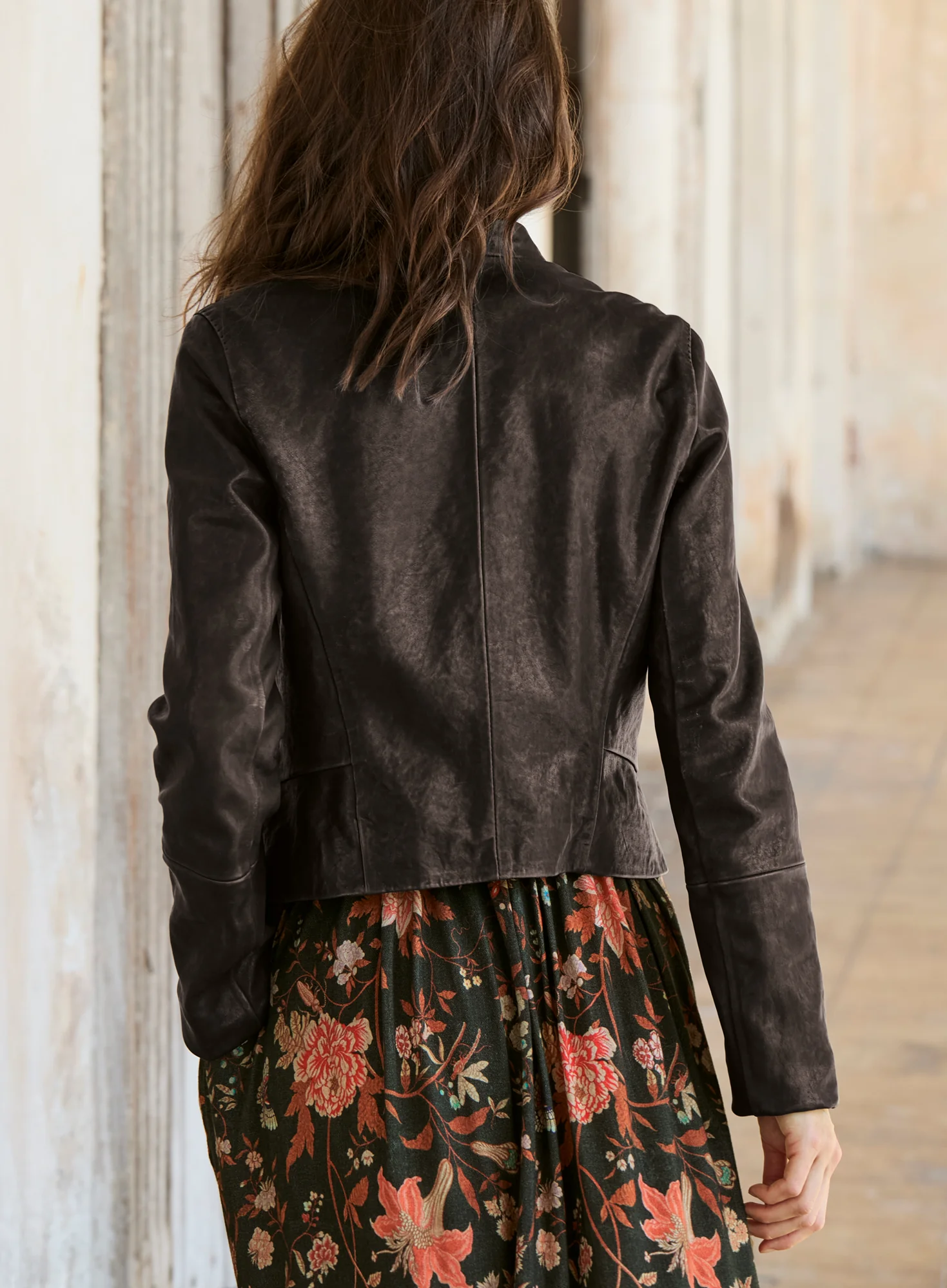 Espresso Monaco Moto Jacket - Image 2