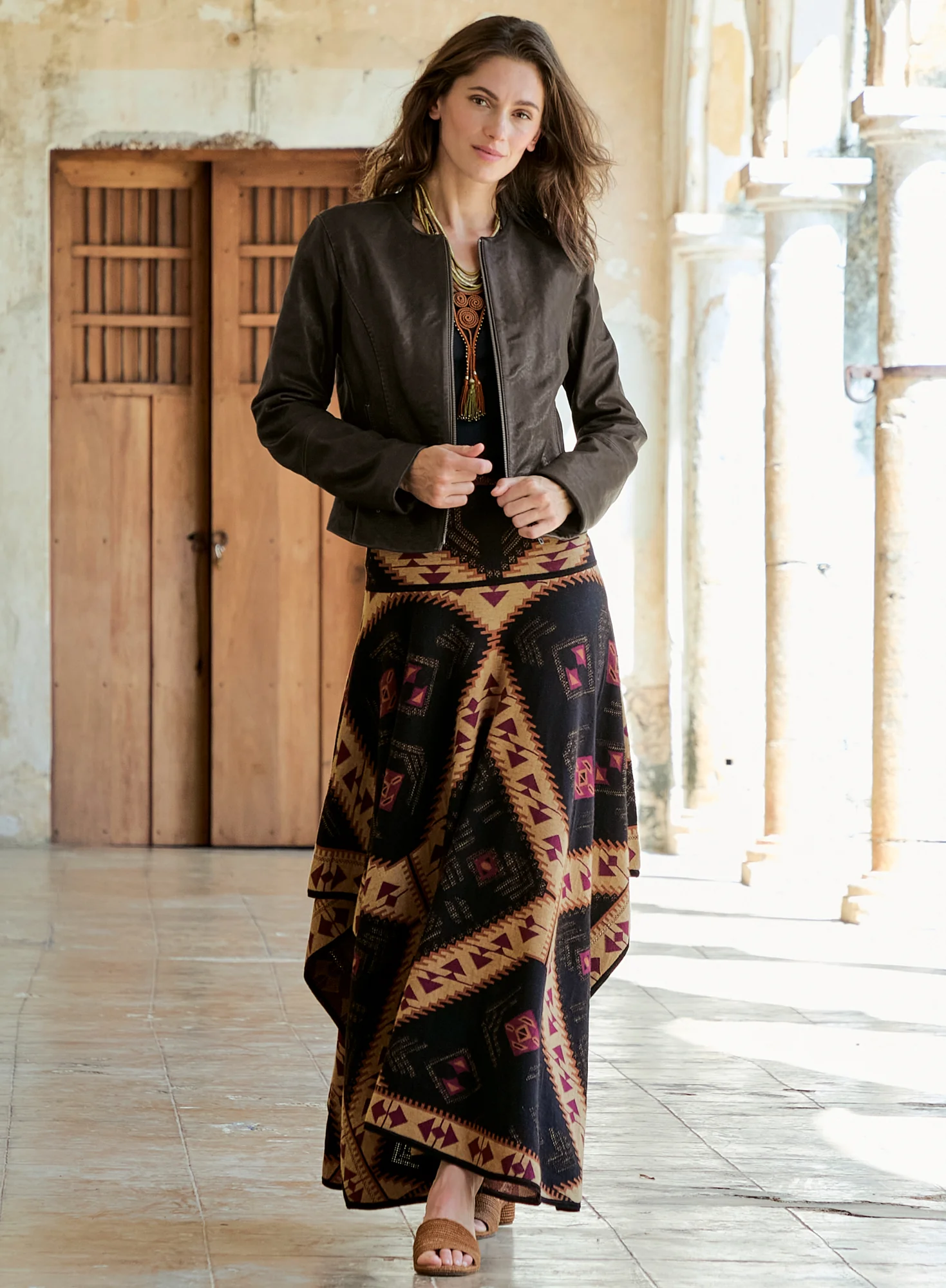 Espresso Monaco Moto Jacket - Image 6