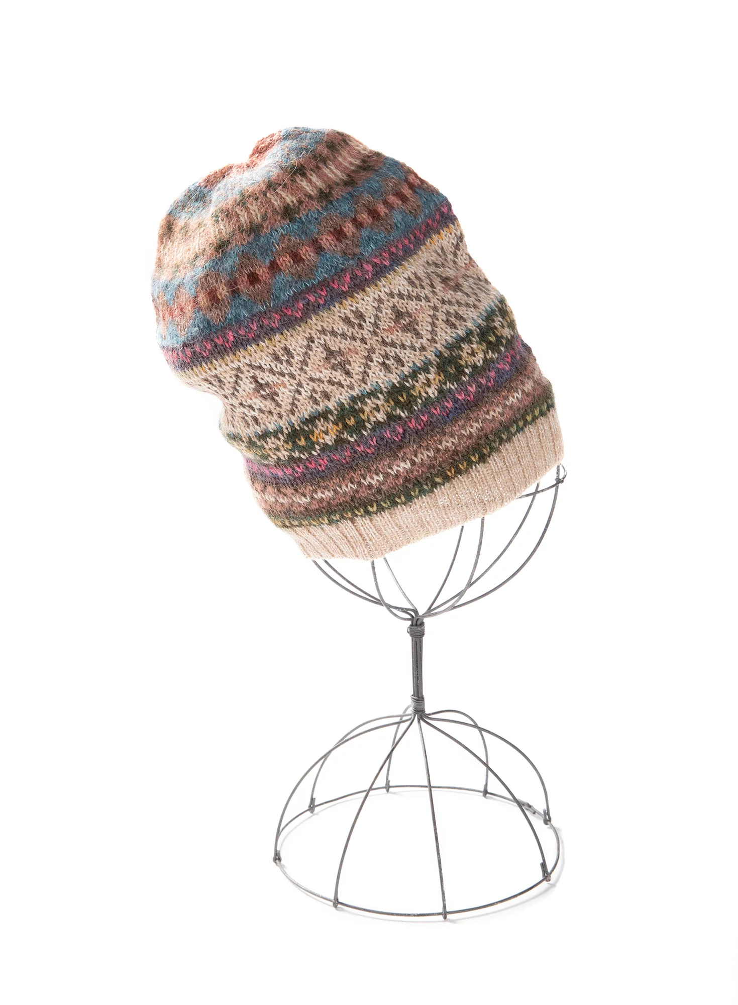 Fair Isle Knit Cap