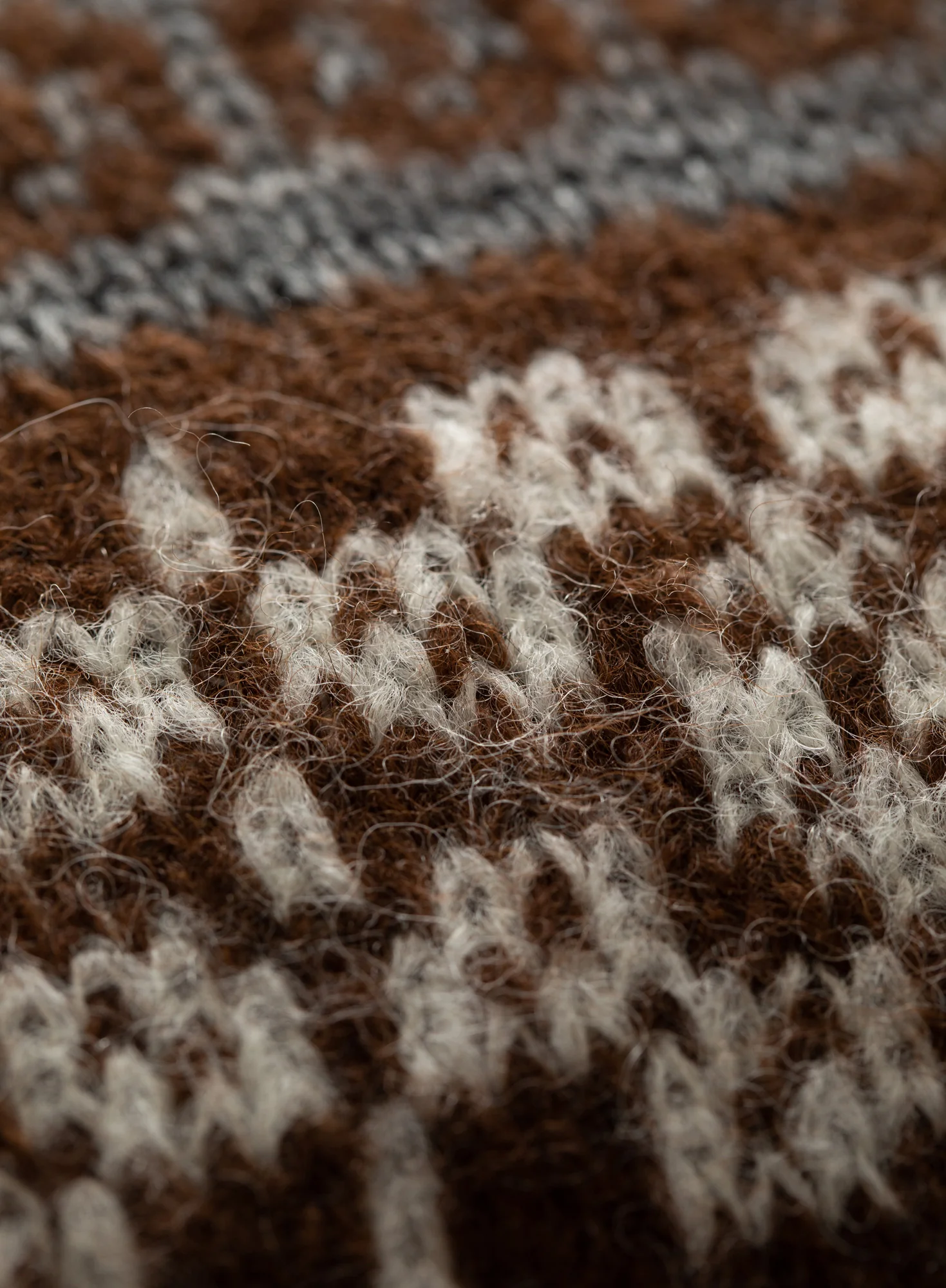 Fair Isle Knit Pillow - Image 5
