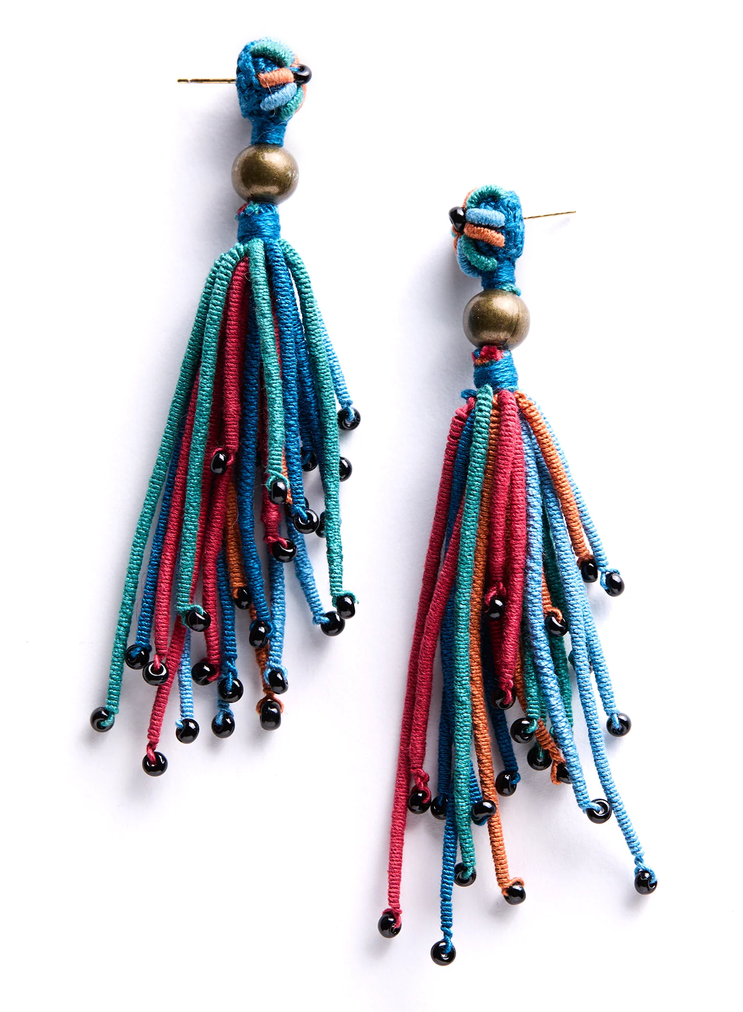Festa Tassel Earrings - Image 2