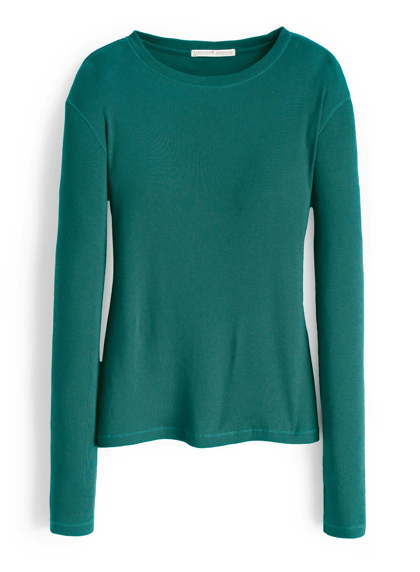 Fine Rib Pima Tee