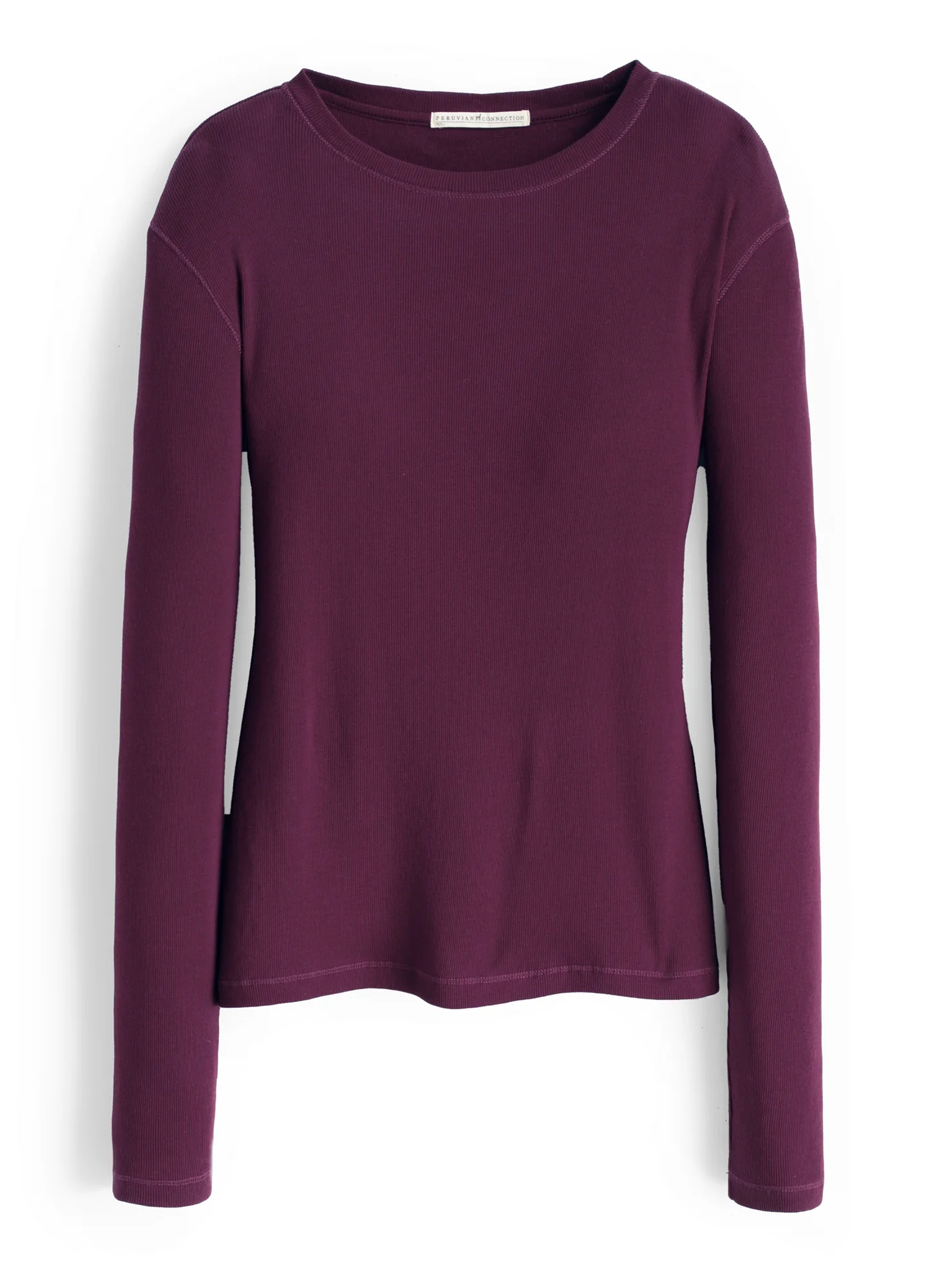Fine Rib Pima Tee