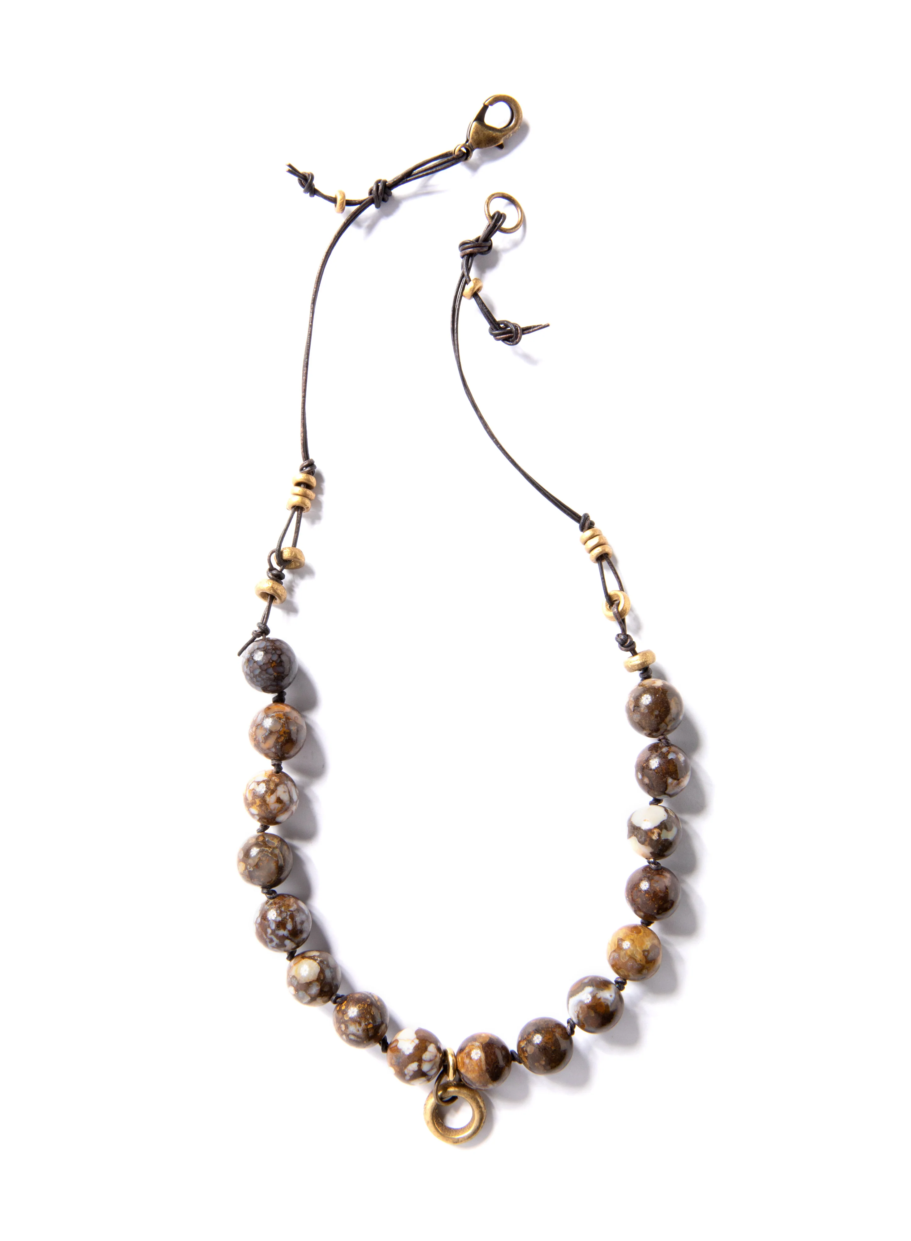 Fire Opal Short Necklace