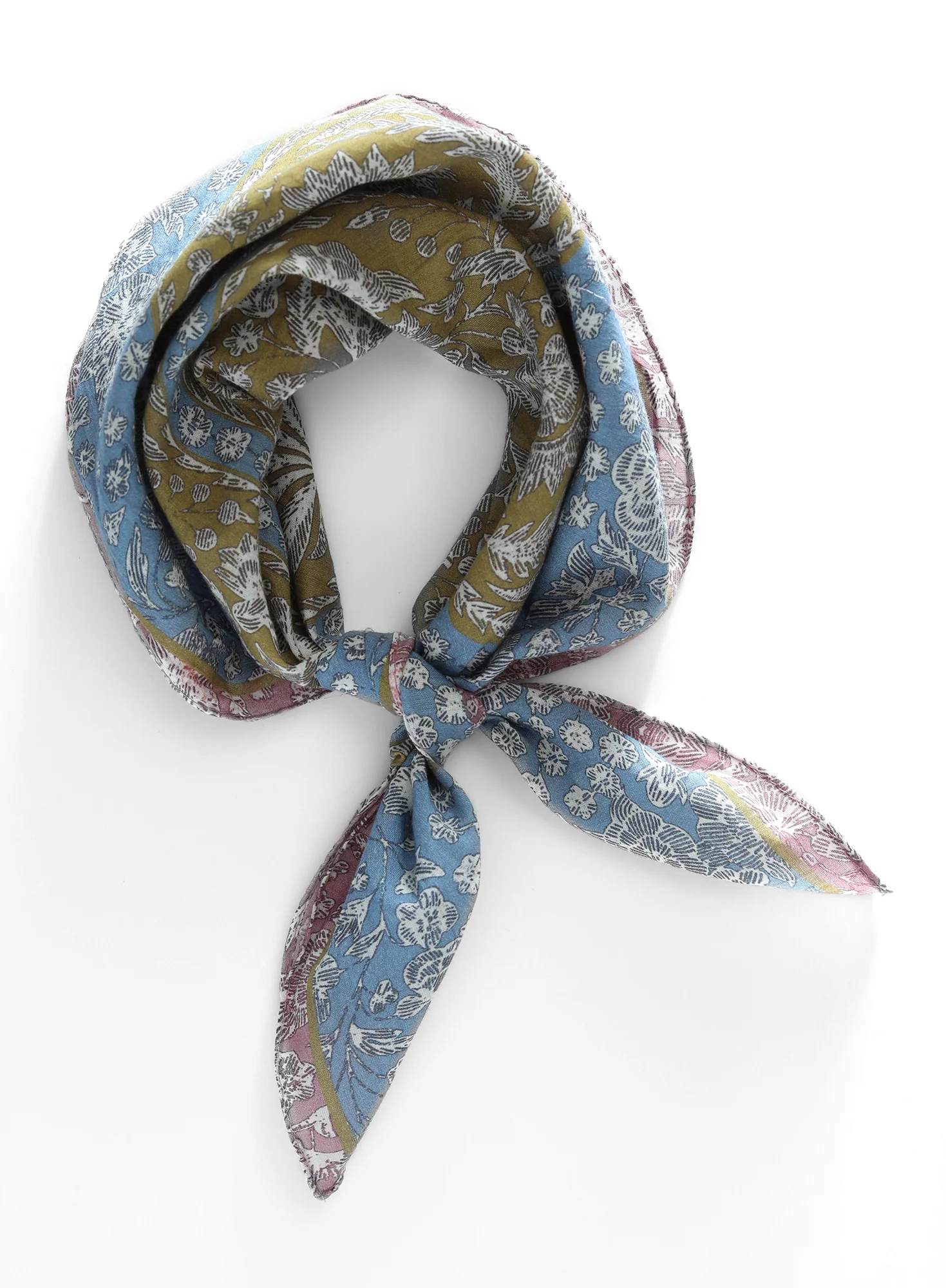 Floral Chintz Kerchief
