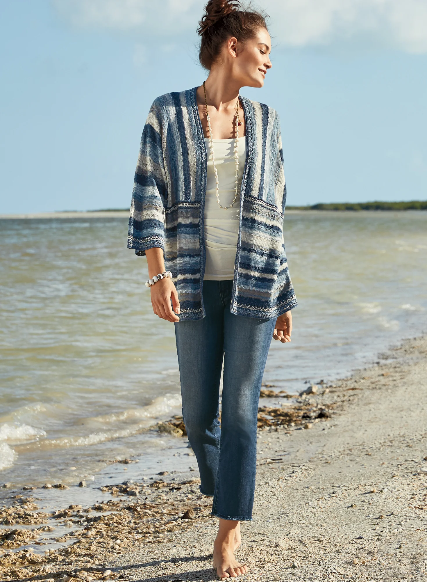 Frayed Cuff Jeans