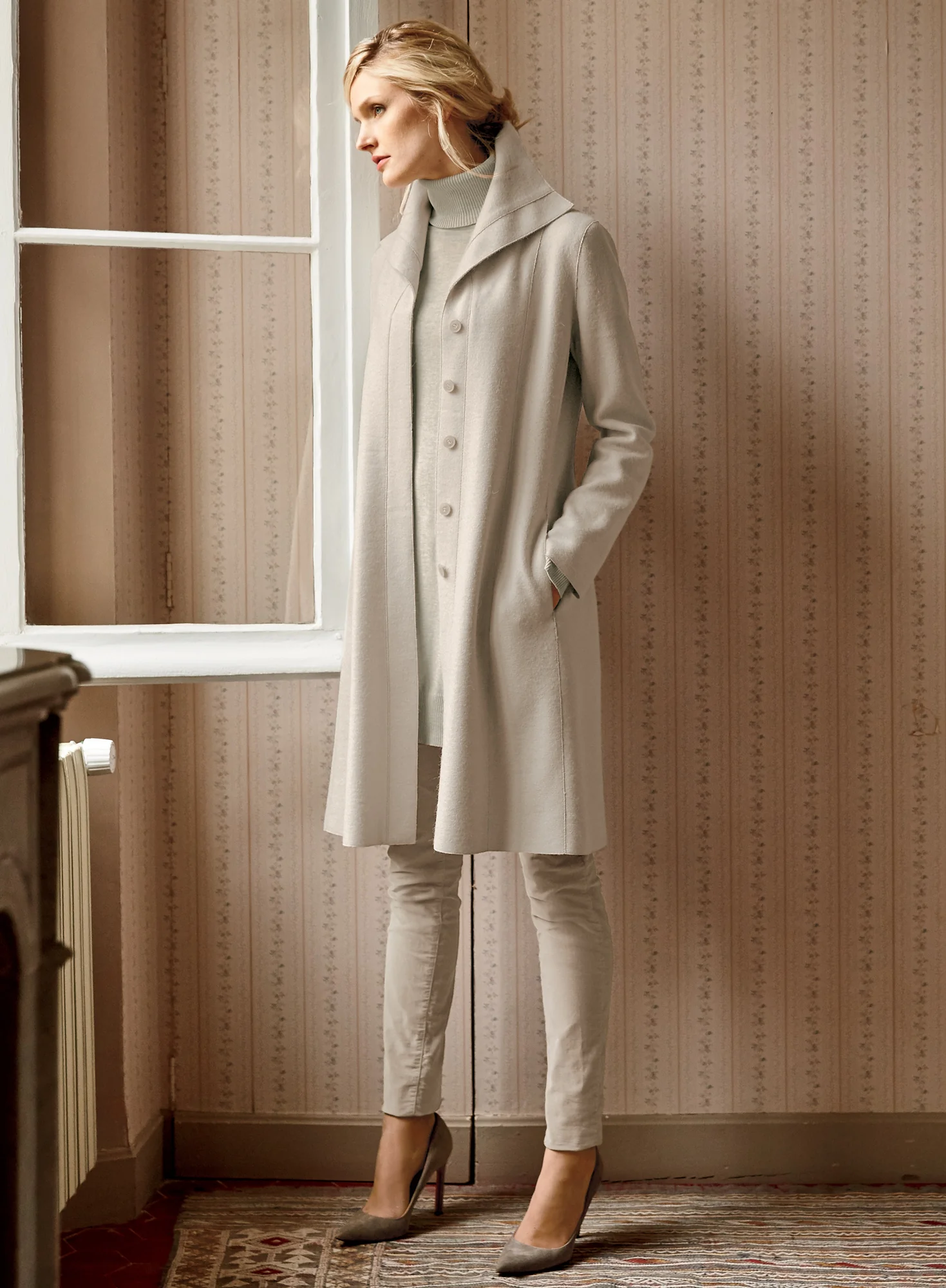 Halden Felted Coat