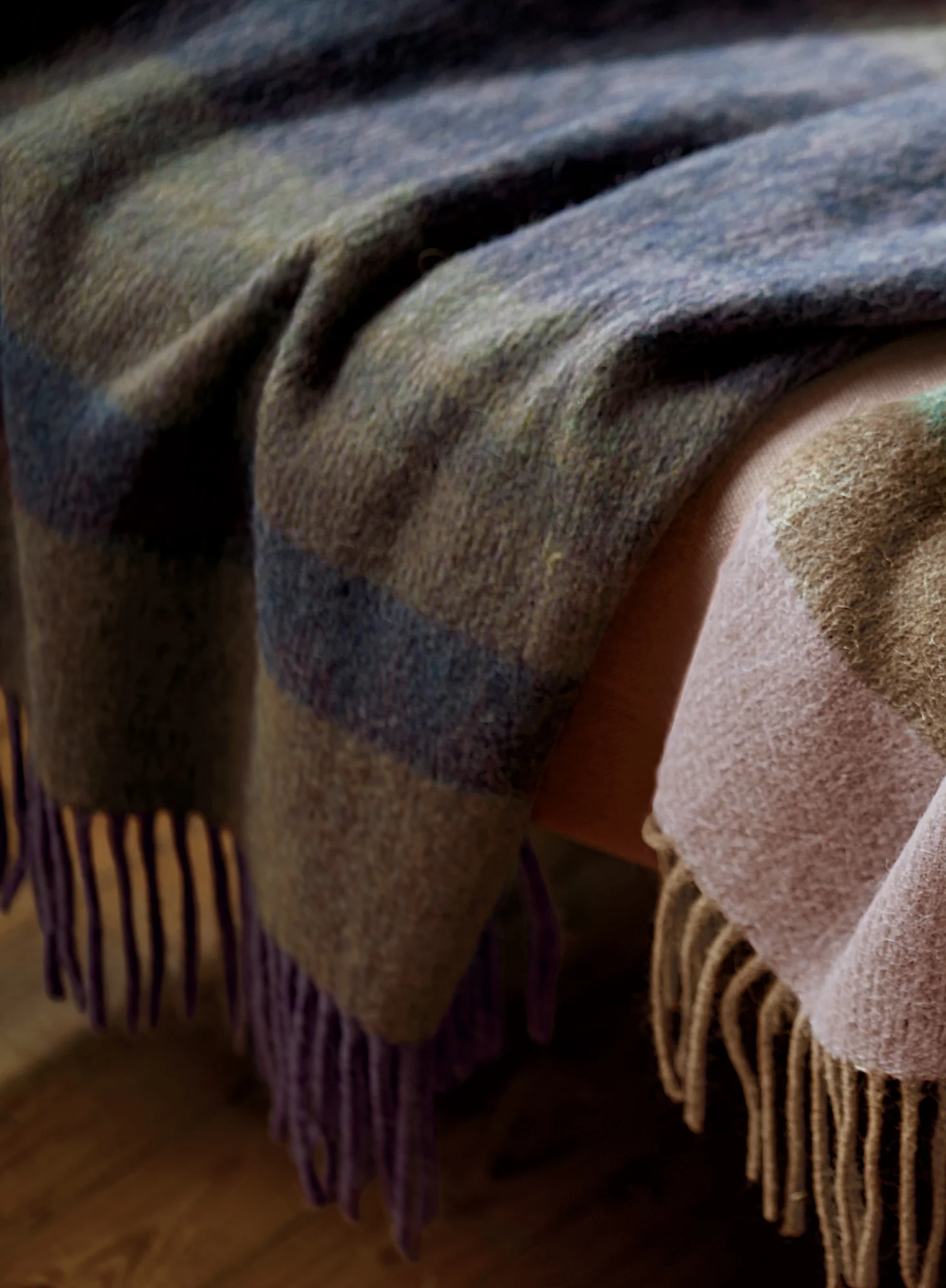 Heath Striped Blanket
