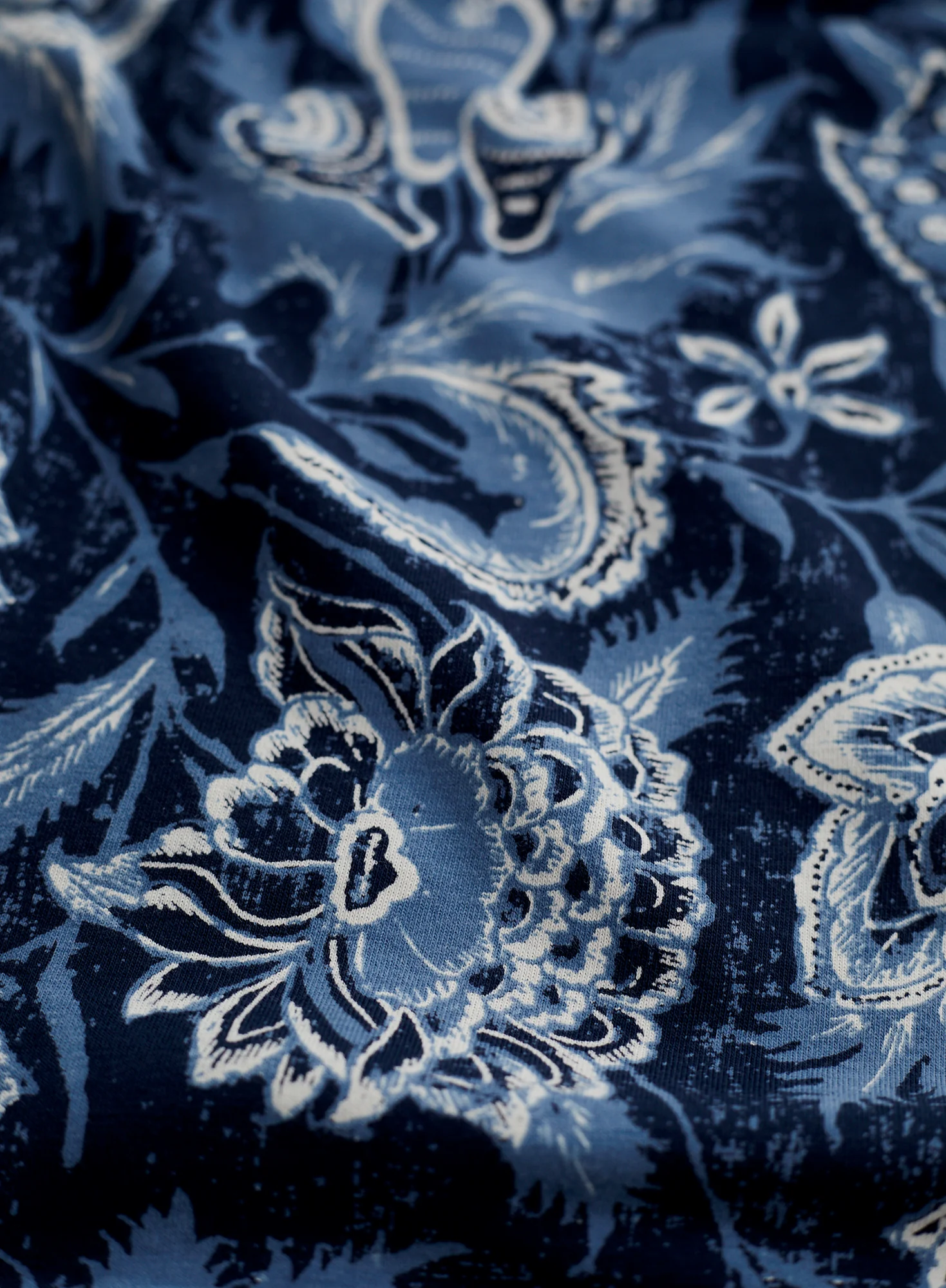 Indigo Chintz Dress - Image 3