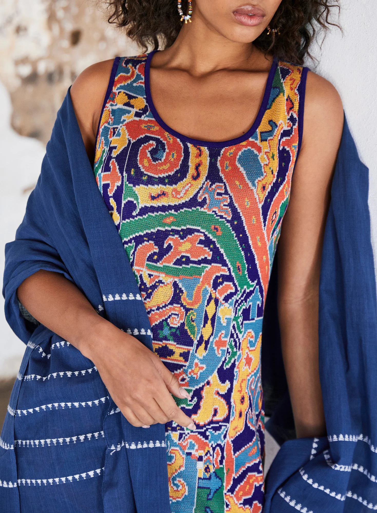 Indigo Scarf - Image 3