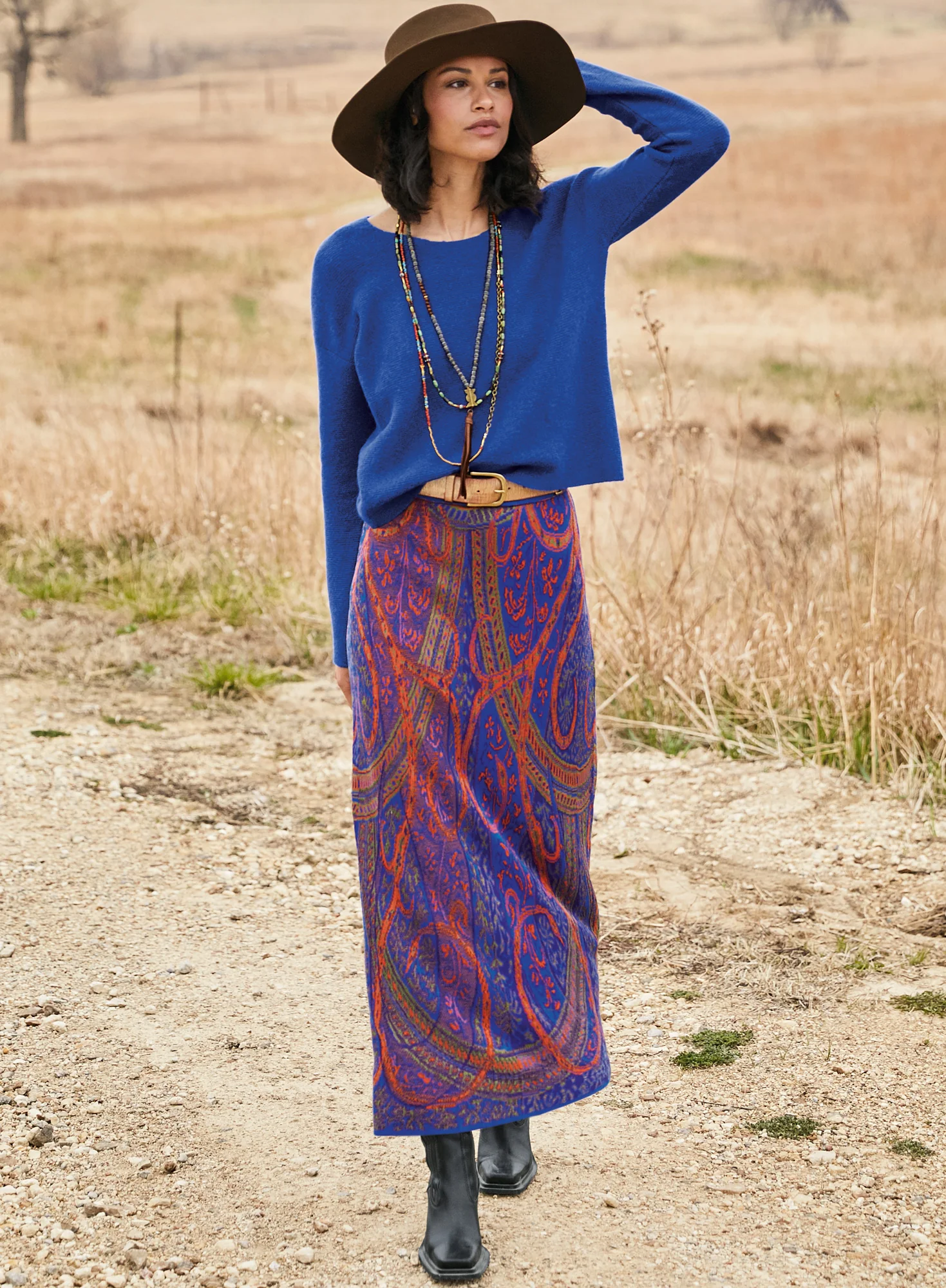 Kashmiri Maxi-Skirt