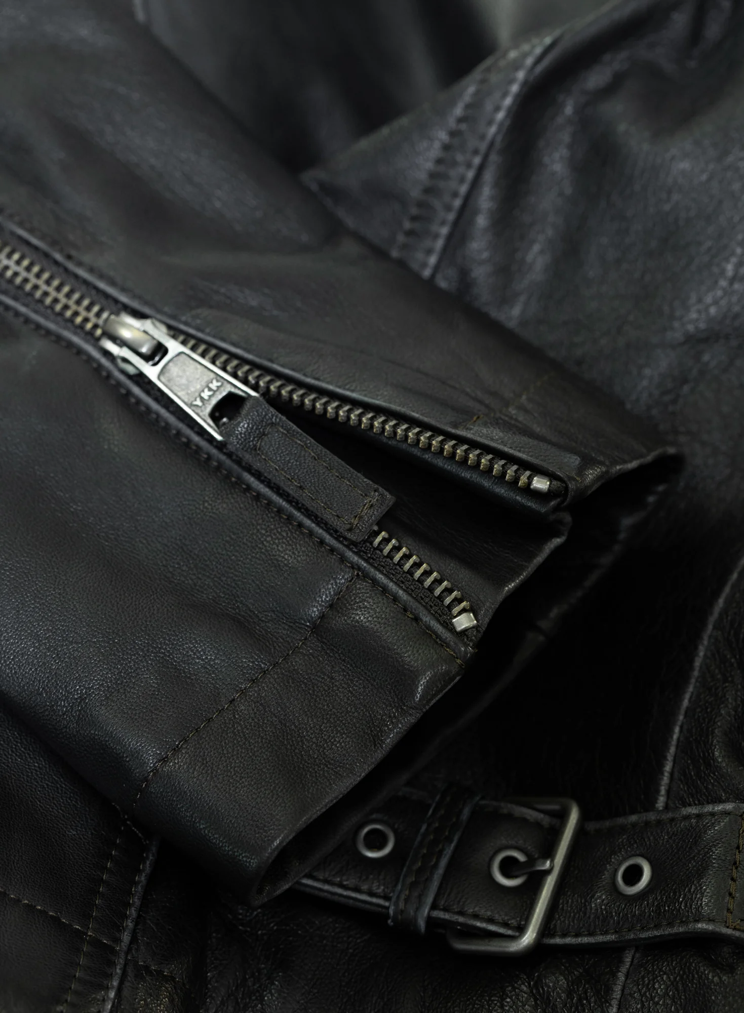 Leather Touring Jacket - Image 8