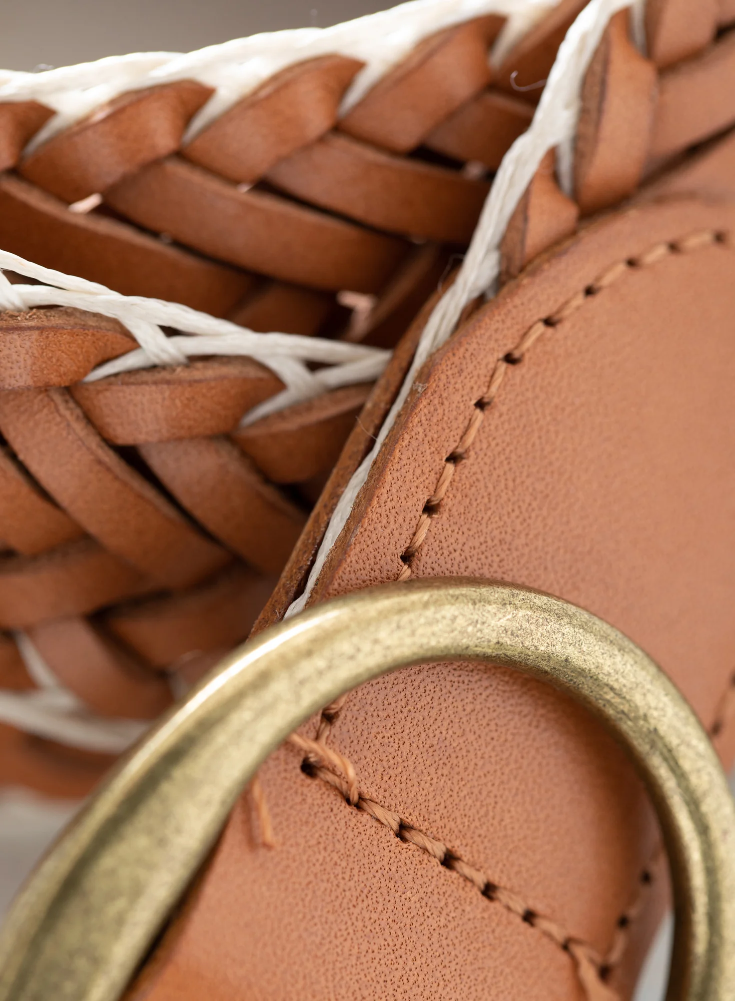 Leather Woven Belt - Image 2