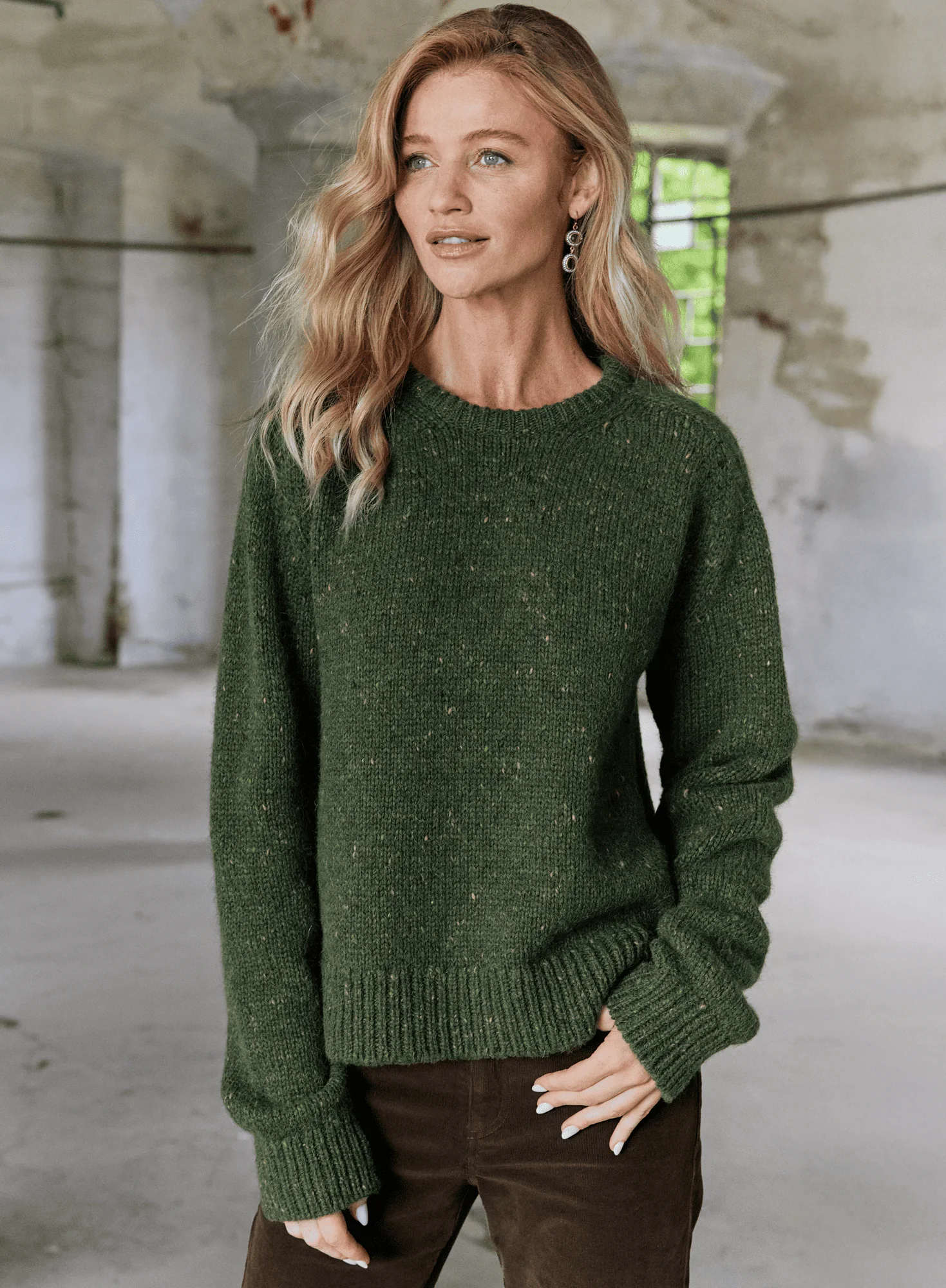 Luxe Donegal Sweatshirt