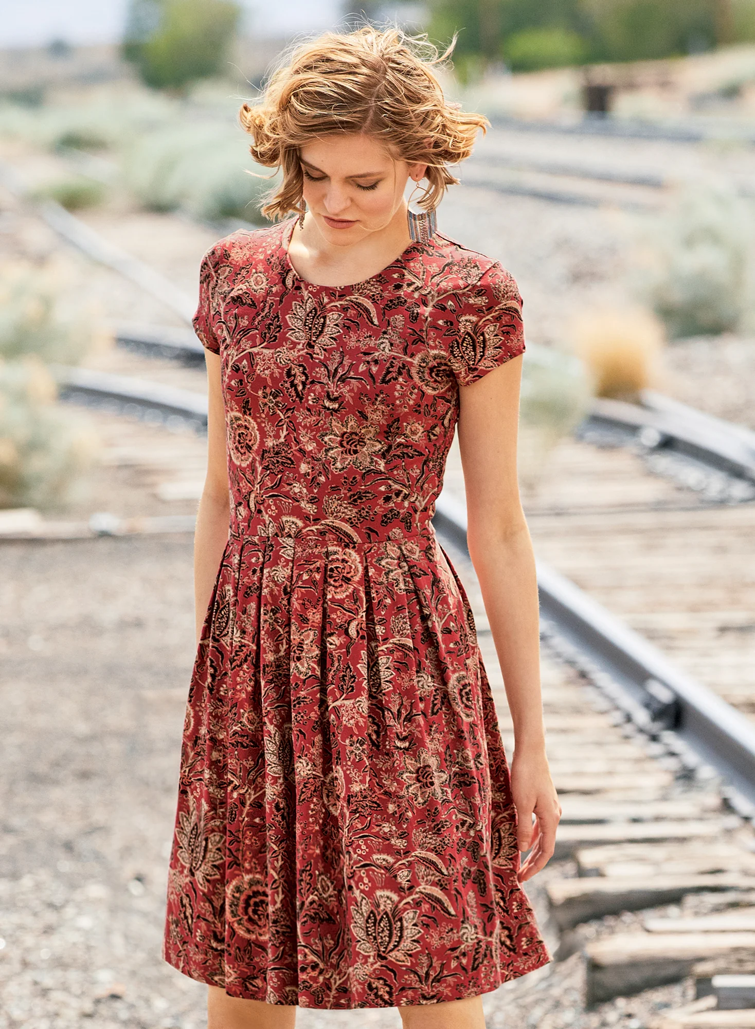 Madder Chintz Dress