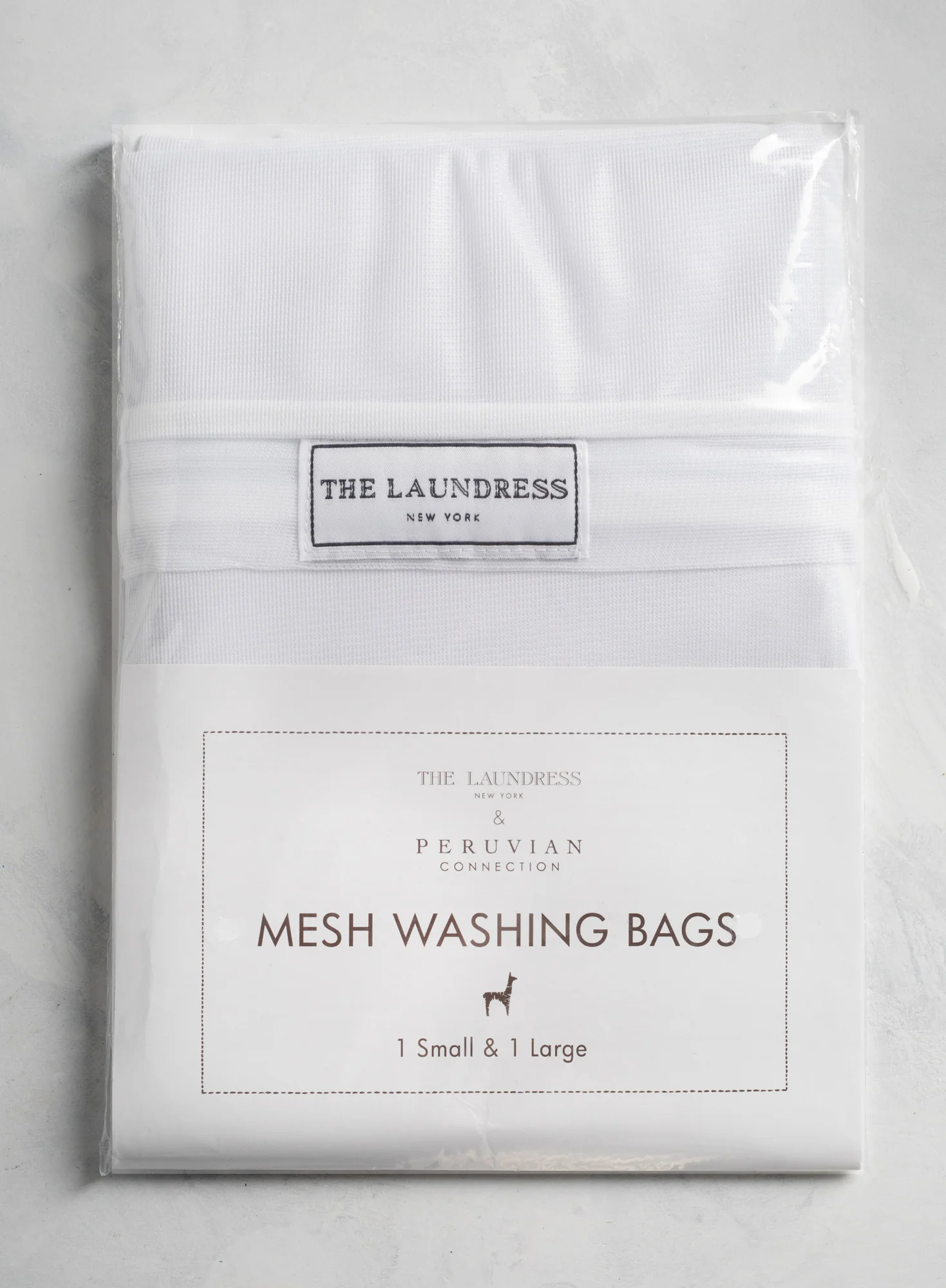 Mesh Washing Bags, Set Of 2