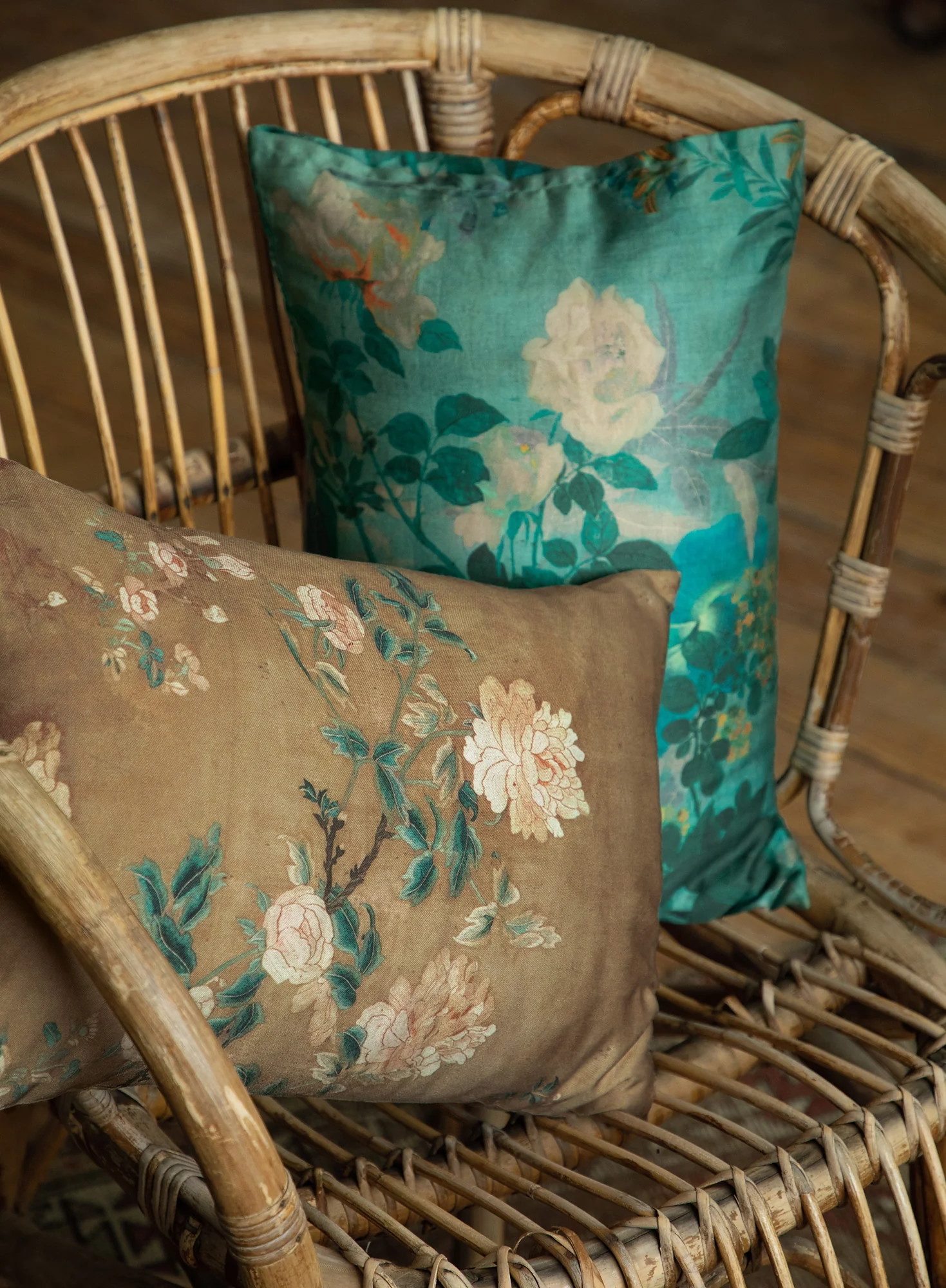 Ming Garden Boudoir Pillow - Image 3