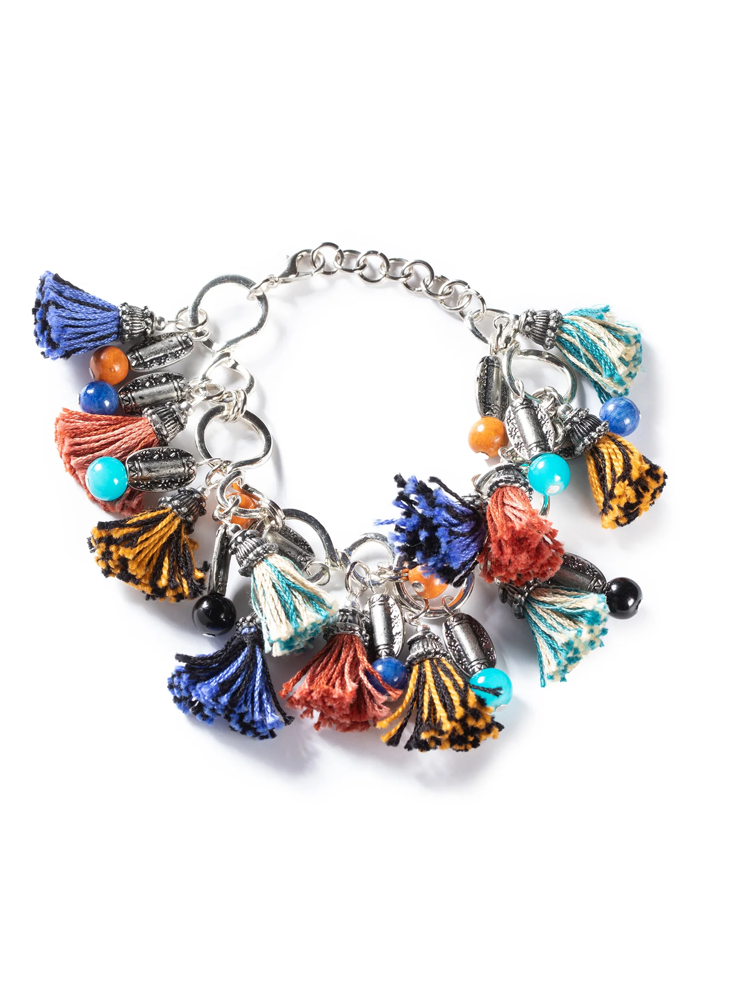 Multicolor Tassel Bracelet