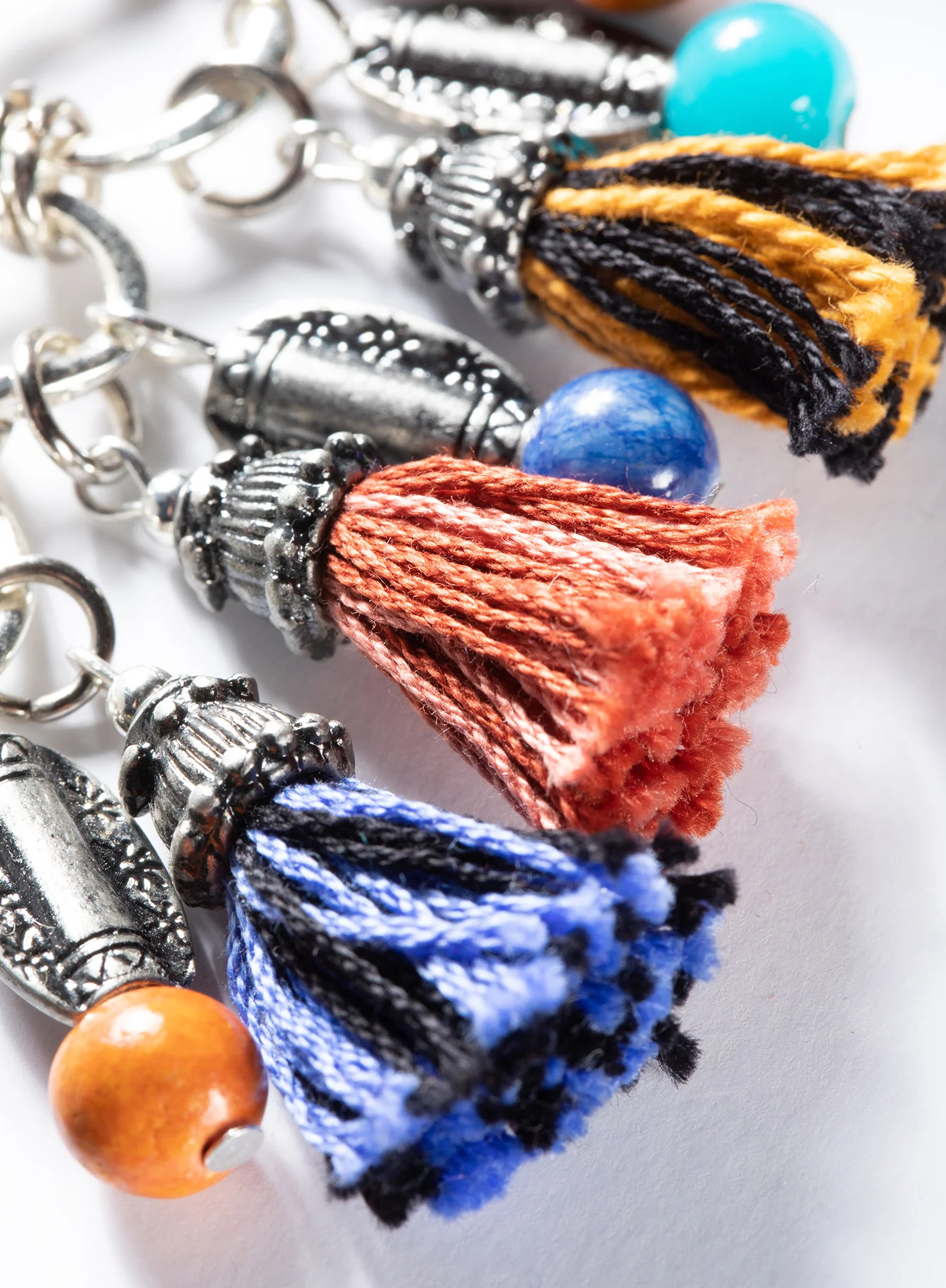 Multicolor Tassel Bracelet - Image 2