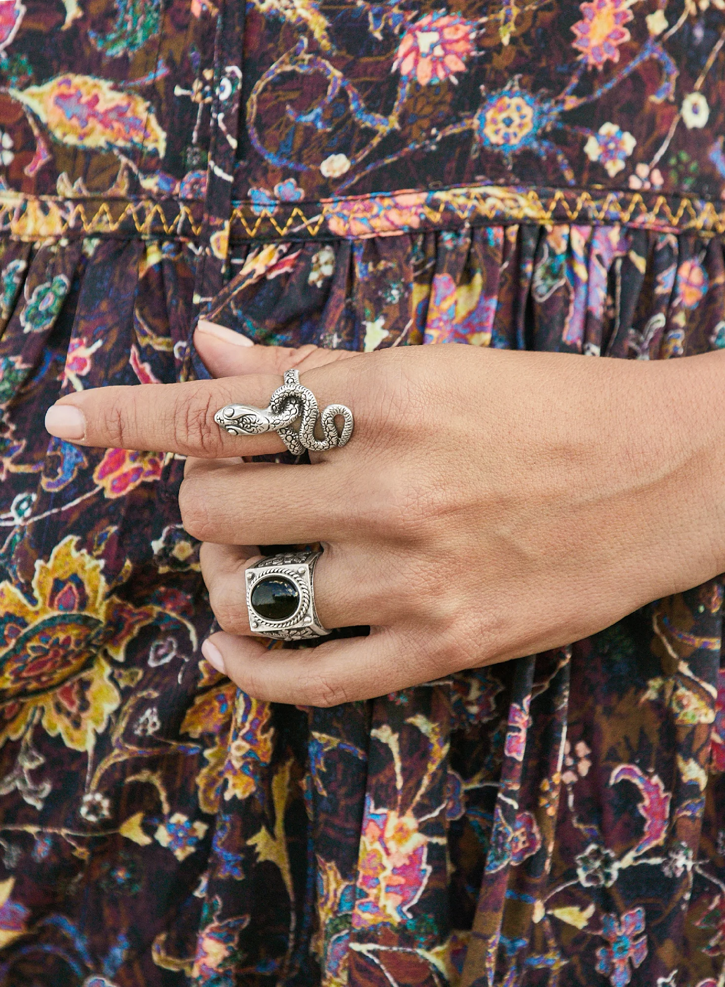 Onyx Cocktail Ring - Image 3